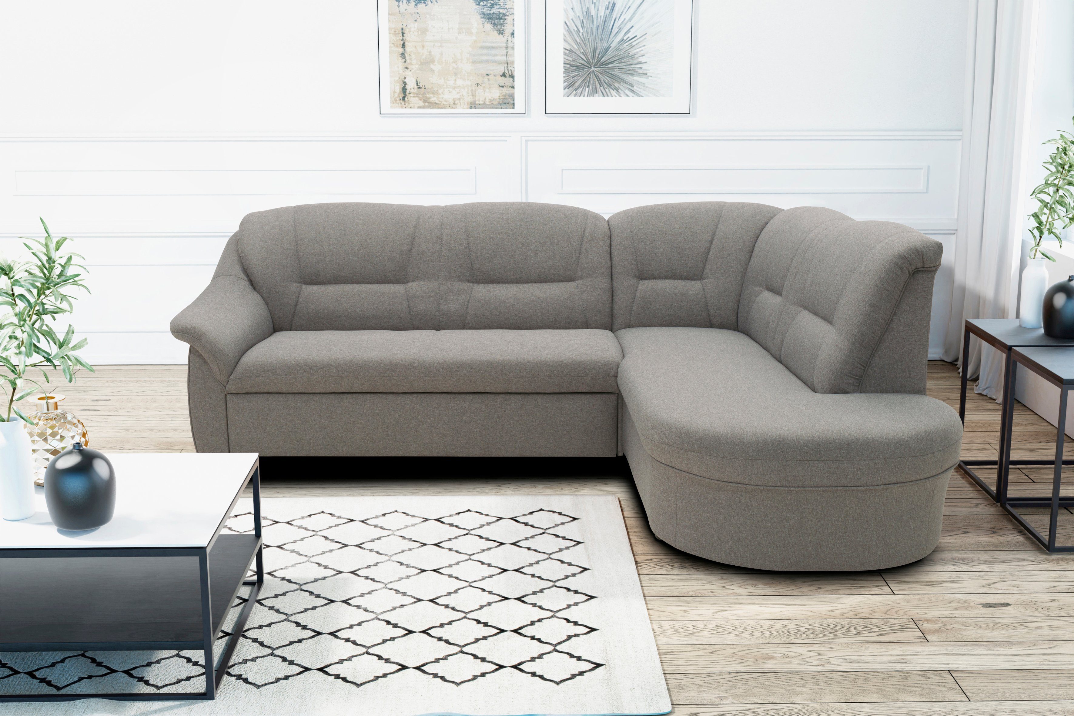 DOMO collection Ecksofa Faenza für kleine günstig online kaufen