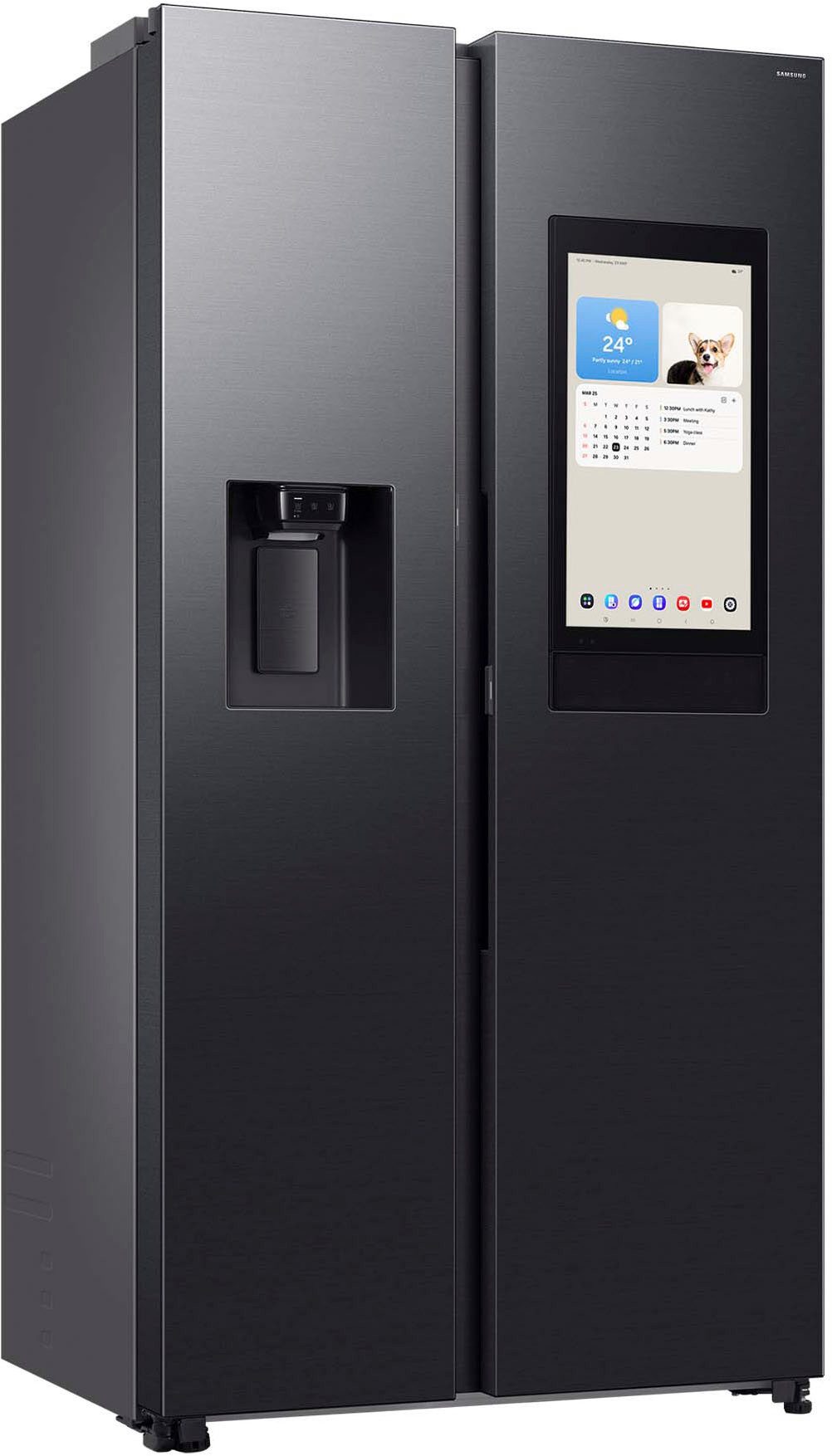 Samsung Side-by-Side RS97F RS90F66BEFEF, 178 cm hoch, 91,2 cm breit