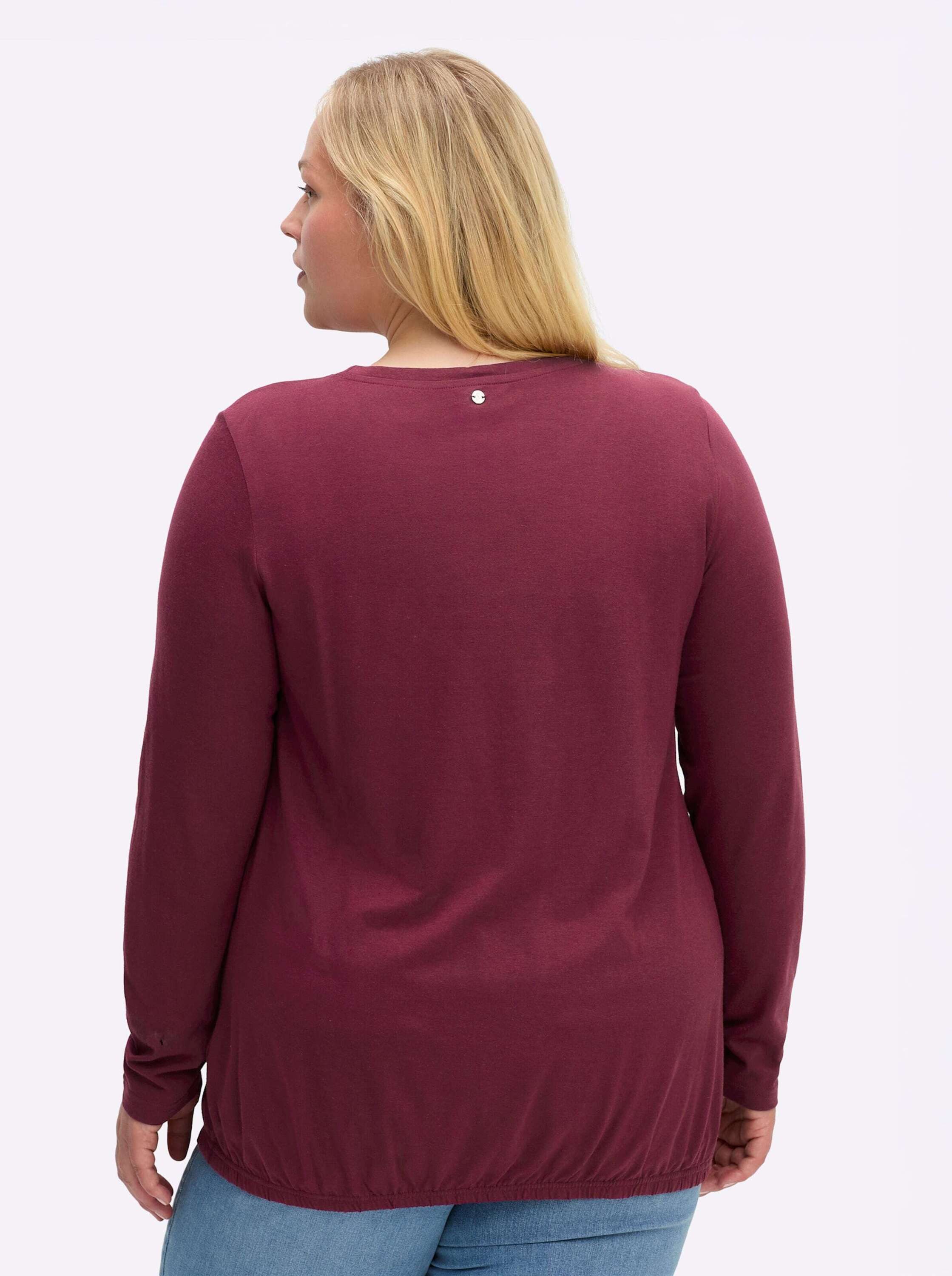 Sheego T-Shirt Shirt Langarm günstig online kaufen
