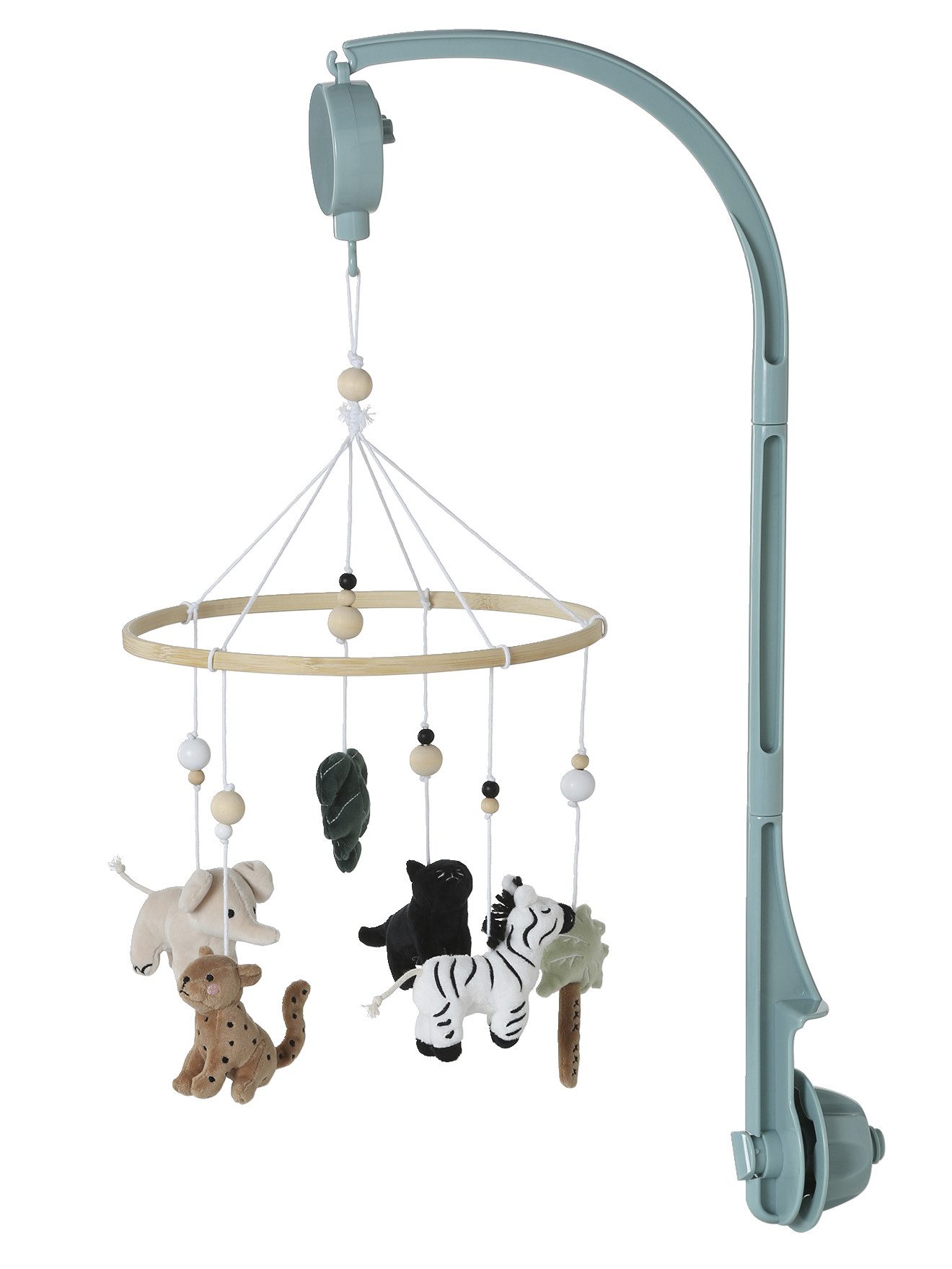 vertbaudet Mobile Baby Musikmobile mit Tieren SAVANNE