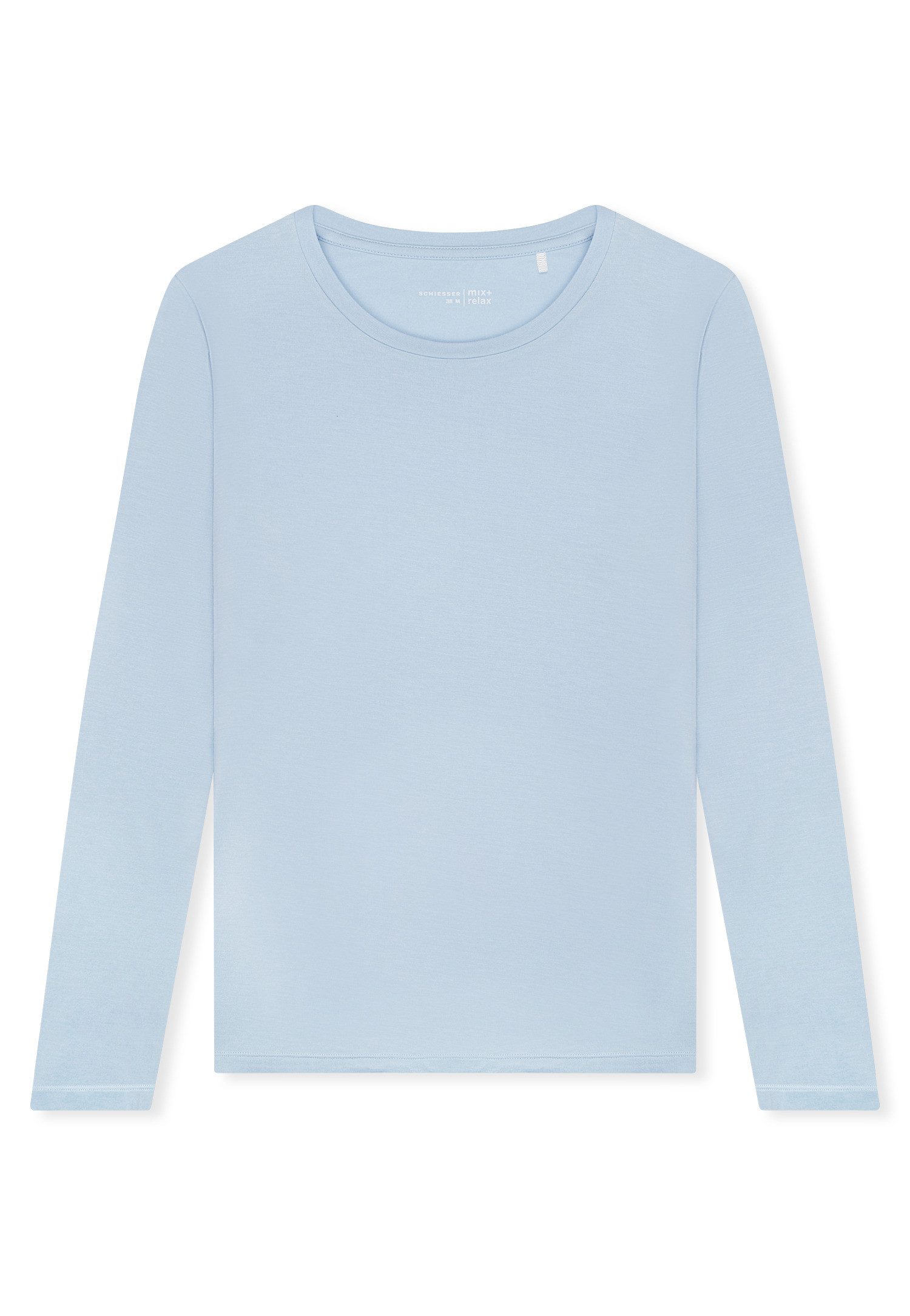 Schiesser Pyjamaoberteil Shirt langarm Rundhals
