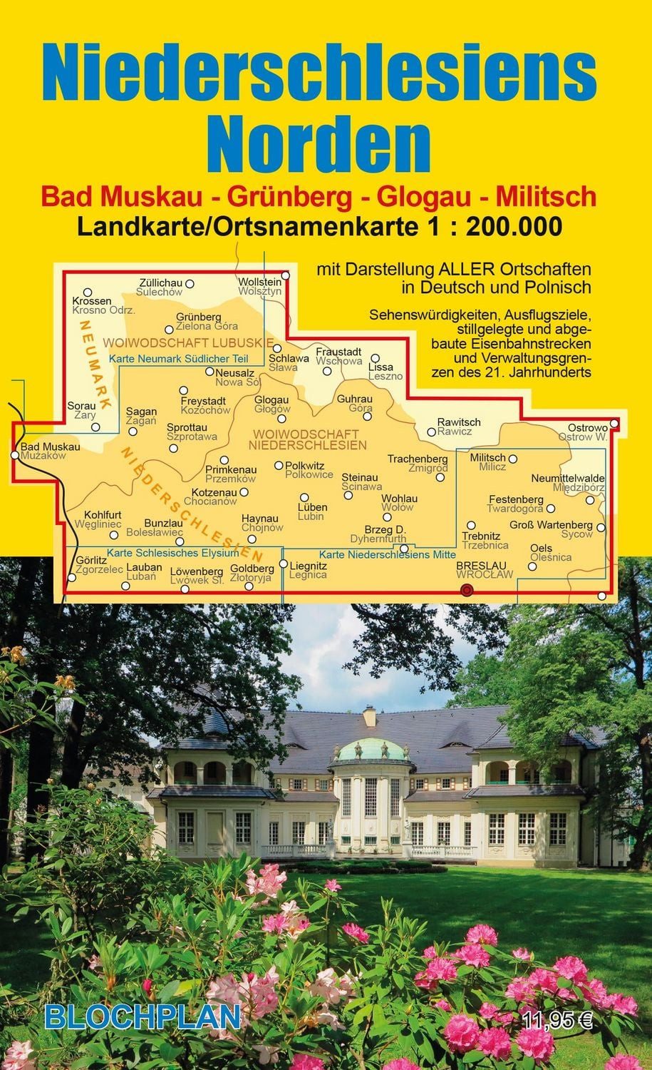 Landkarte Niederschlesiens Norden / Dirk Bloch