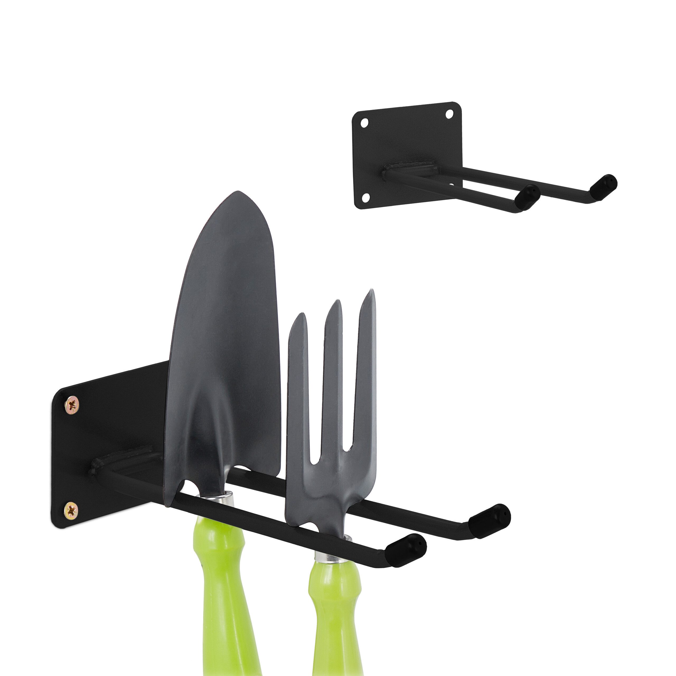 Gartengerätehalter Langer Wandhaken 2er Set