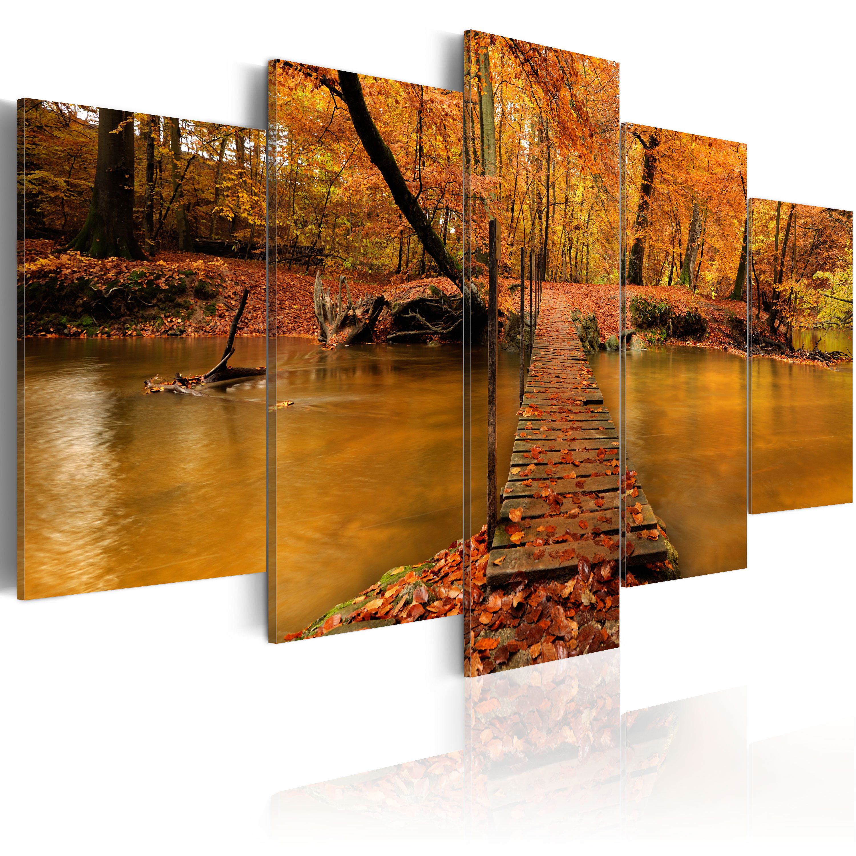 Artgeist Wandbild Redness of autumn