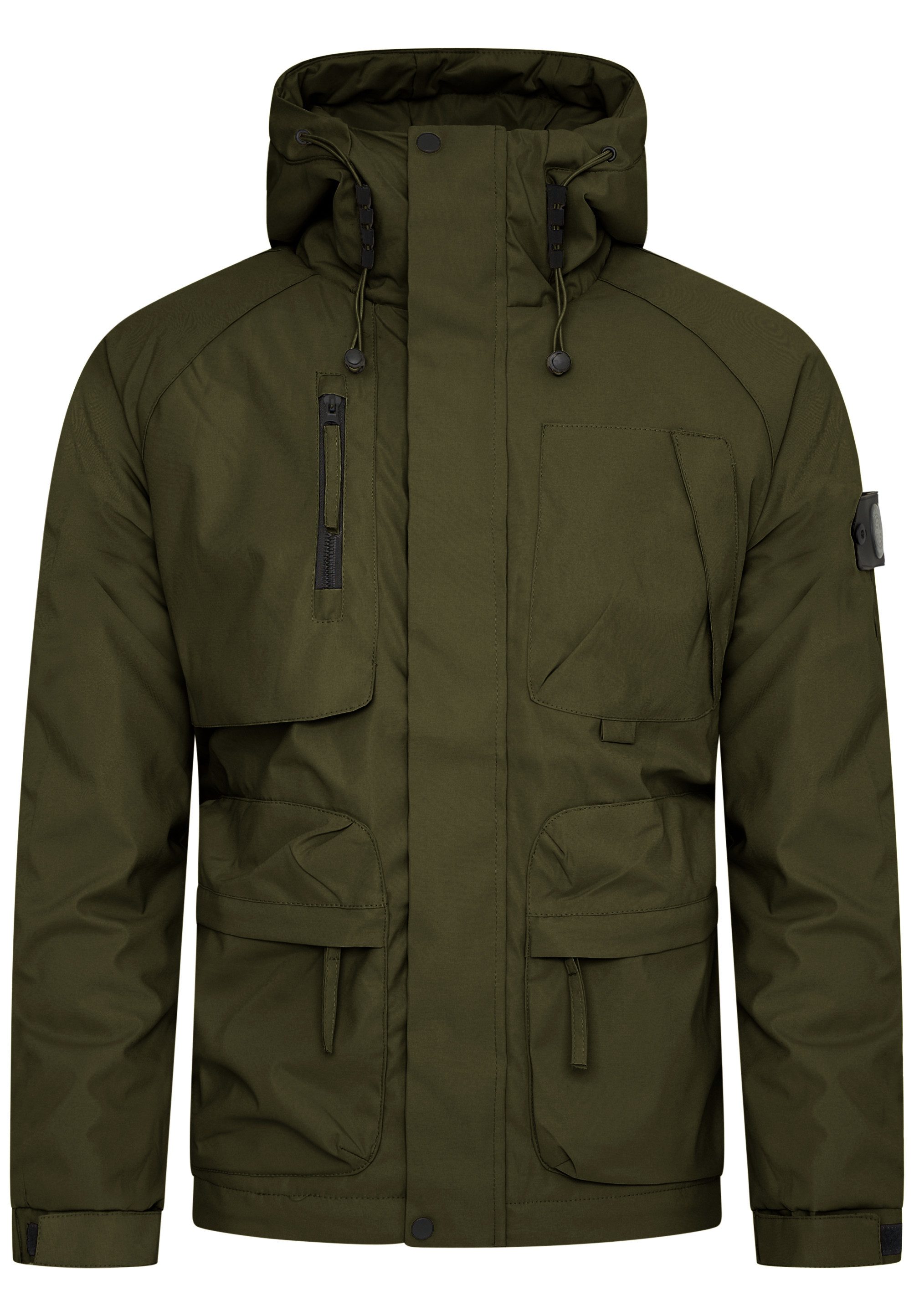 SOULSTAR Steppjacke S2MALBUN Herren leichte Field-Jacket mit Kapuze Fleece günstig online kaufen