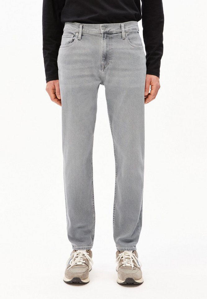 Armedangels Tapered-fit-Jeans AARJO TARPA (Comfort-Stretch, Regular Fit) Mid waist