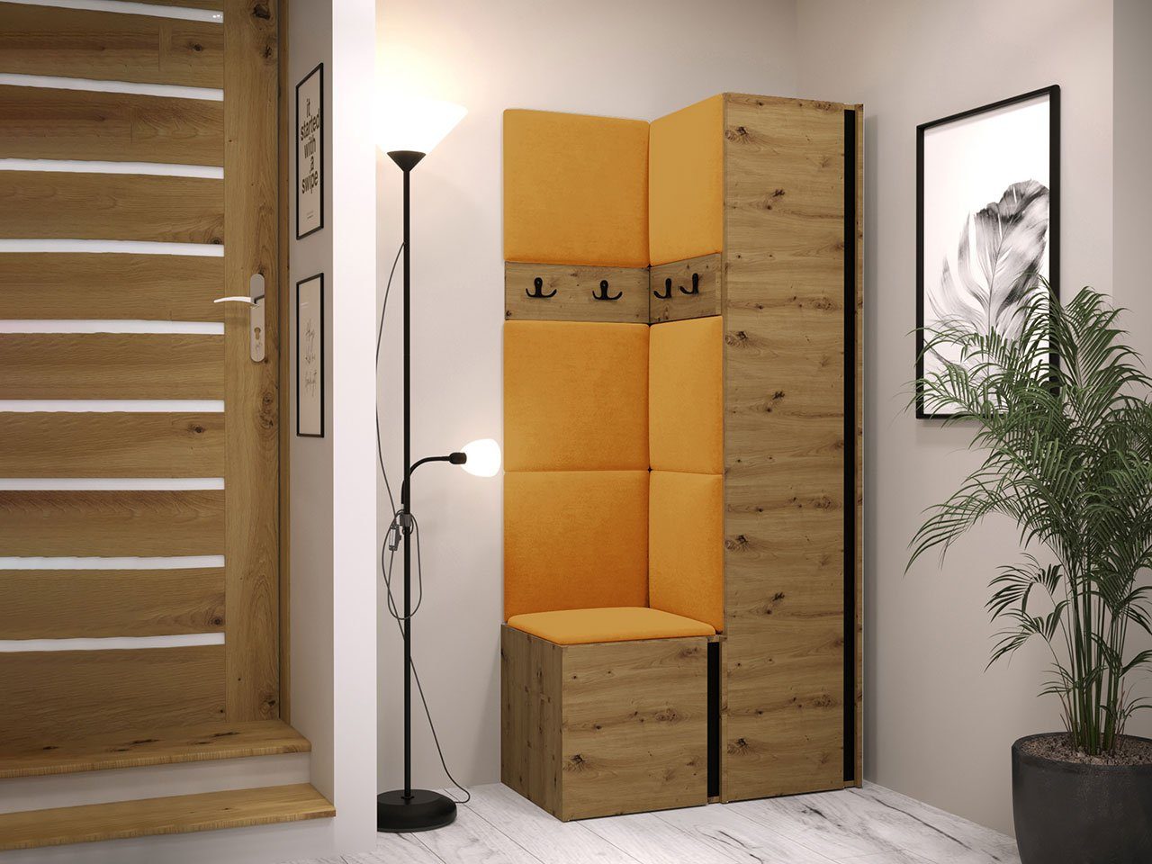 MIRJAN24 Garderoben-Set Orion XXIV, (Komplett-Set, Schuhschrank, günstig online kaufen