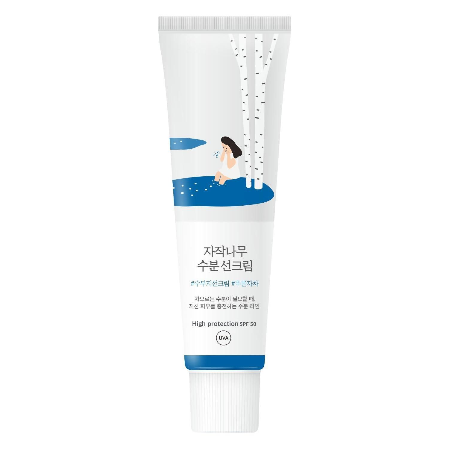 Round LAB Sonnenschutzcreme Round Lab Birch Juice Sunscreen SPF50+ PA++++ 50ml
