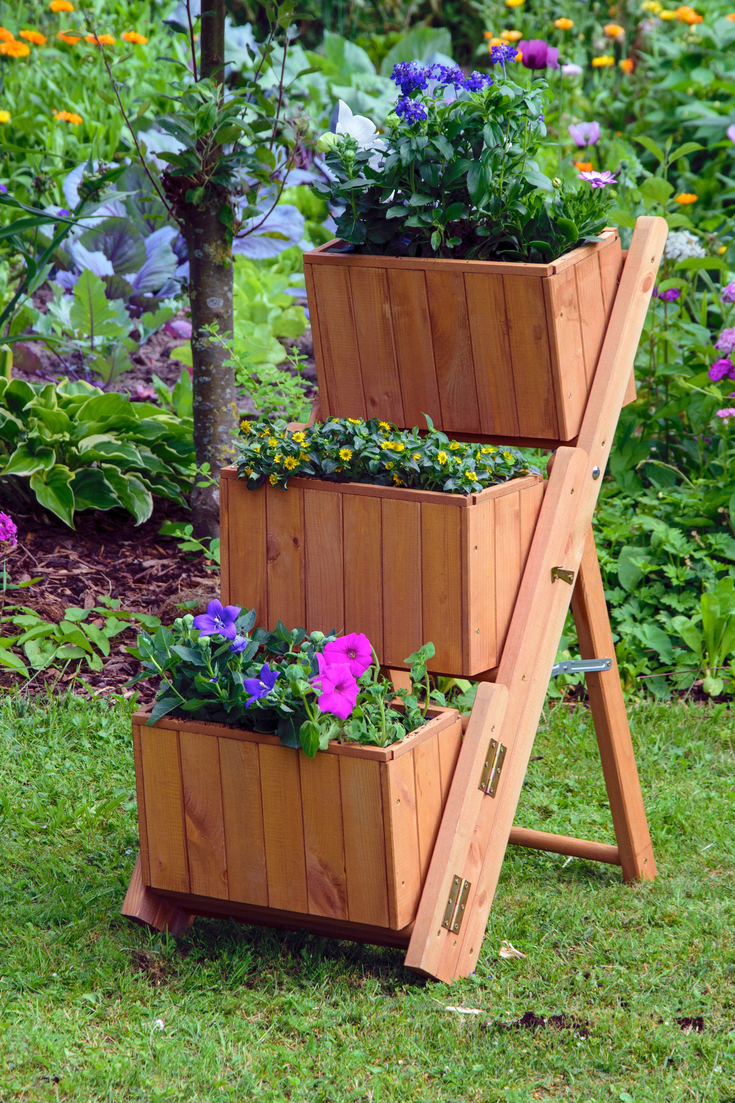 dobar Pflanzentreppe, BxTxH 41x55x85 cm