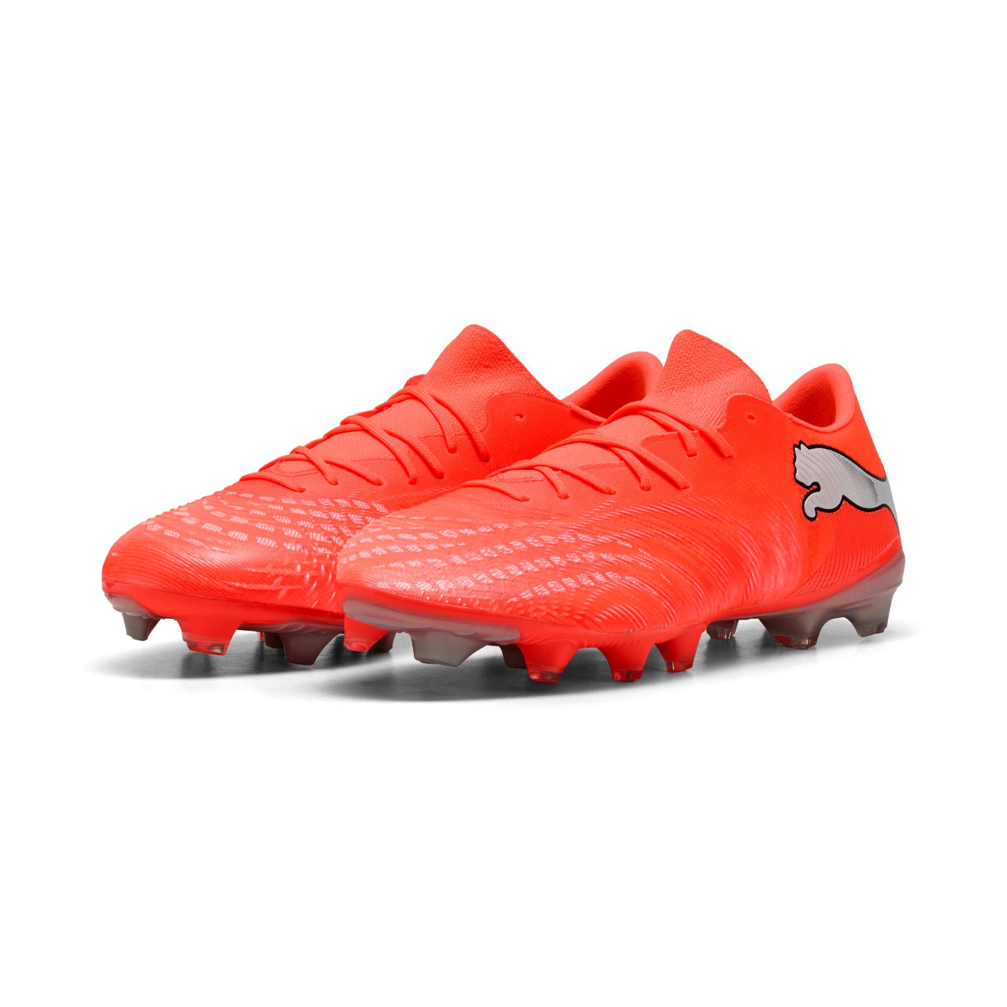 PUMA FUTURE 9 MATCH FUSION FG/AG Fußballschuh für Rasen- und Kunstrasenplätze, weiches Synthetik-Obermaterial
