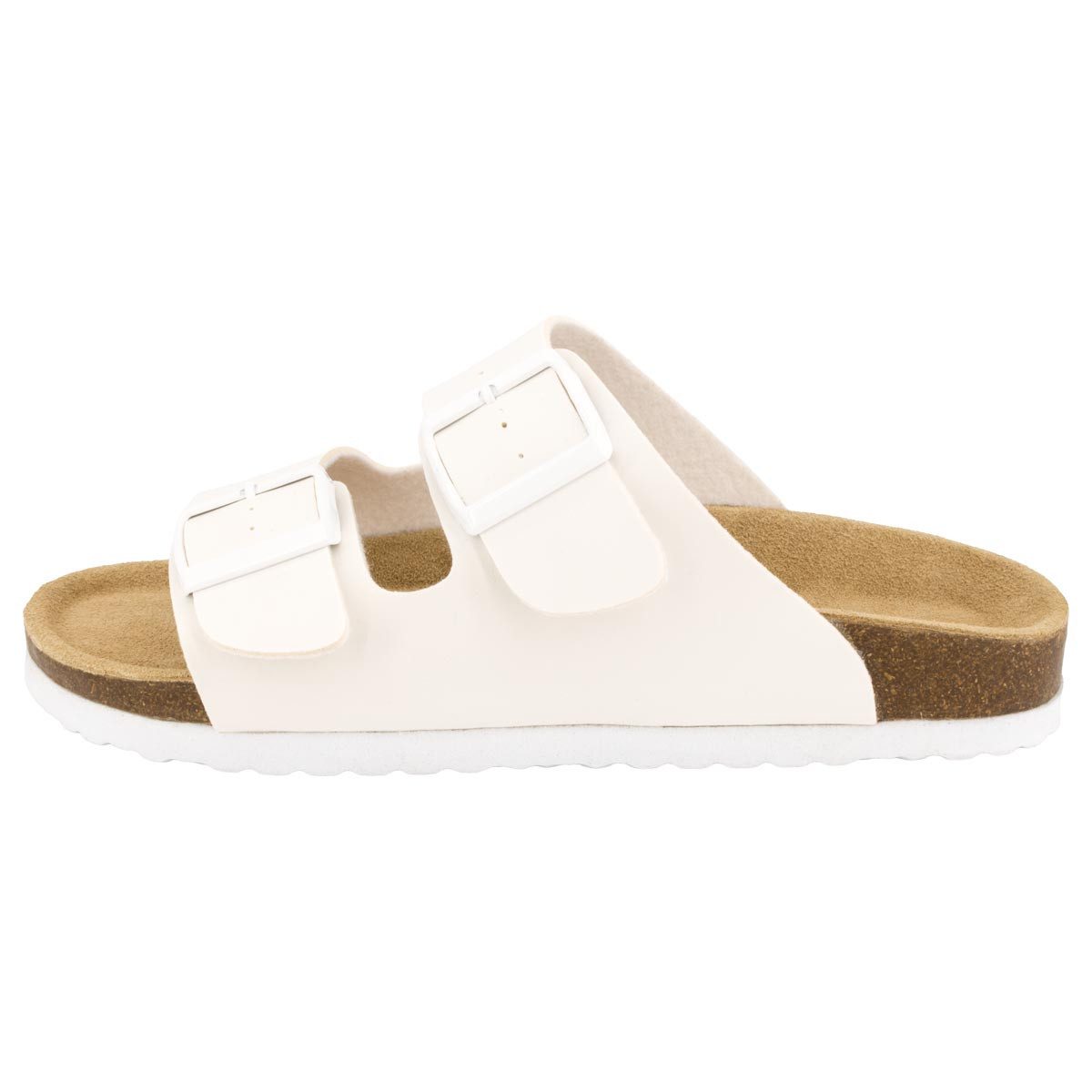 SUPERSOFT Classic Pantolette Pantoletten - Anatomisches Korkfußbett für besten Komfort