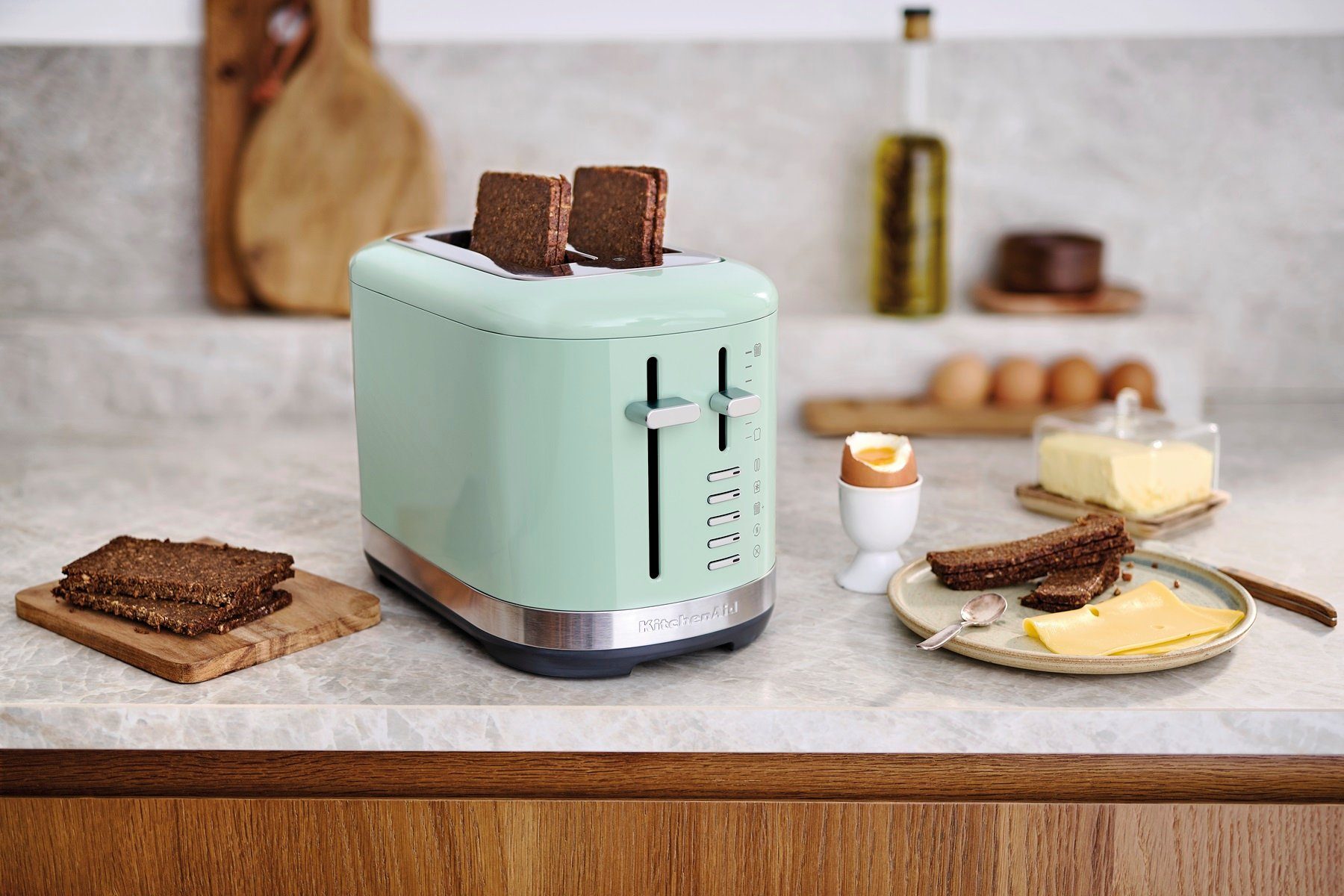 KitchenAid Toaster KitchenAid Set 2, Toaster + Brötchenaufsatz 5KMT2109