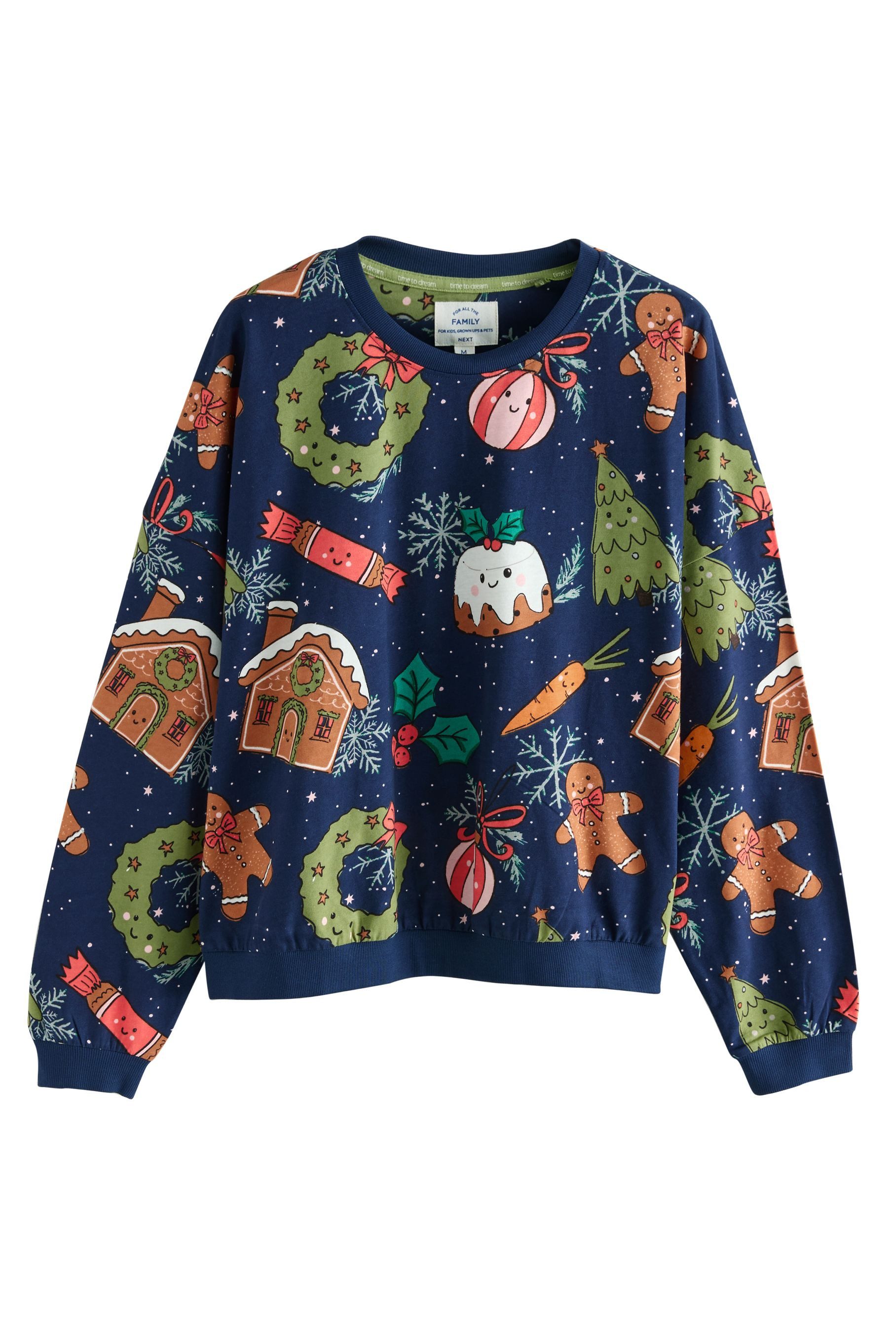 Next Pyjama Weihnachtspyjamas, Familienkollektion (2 tlg)