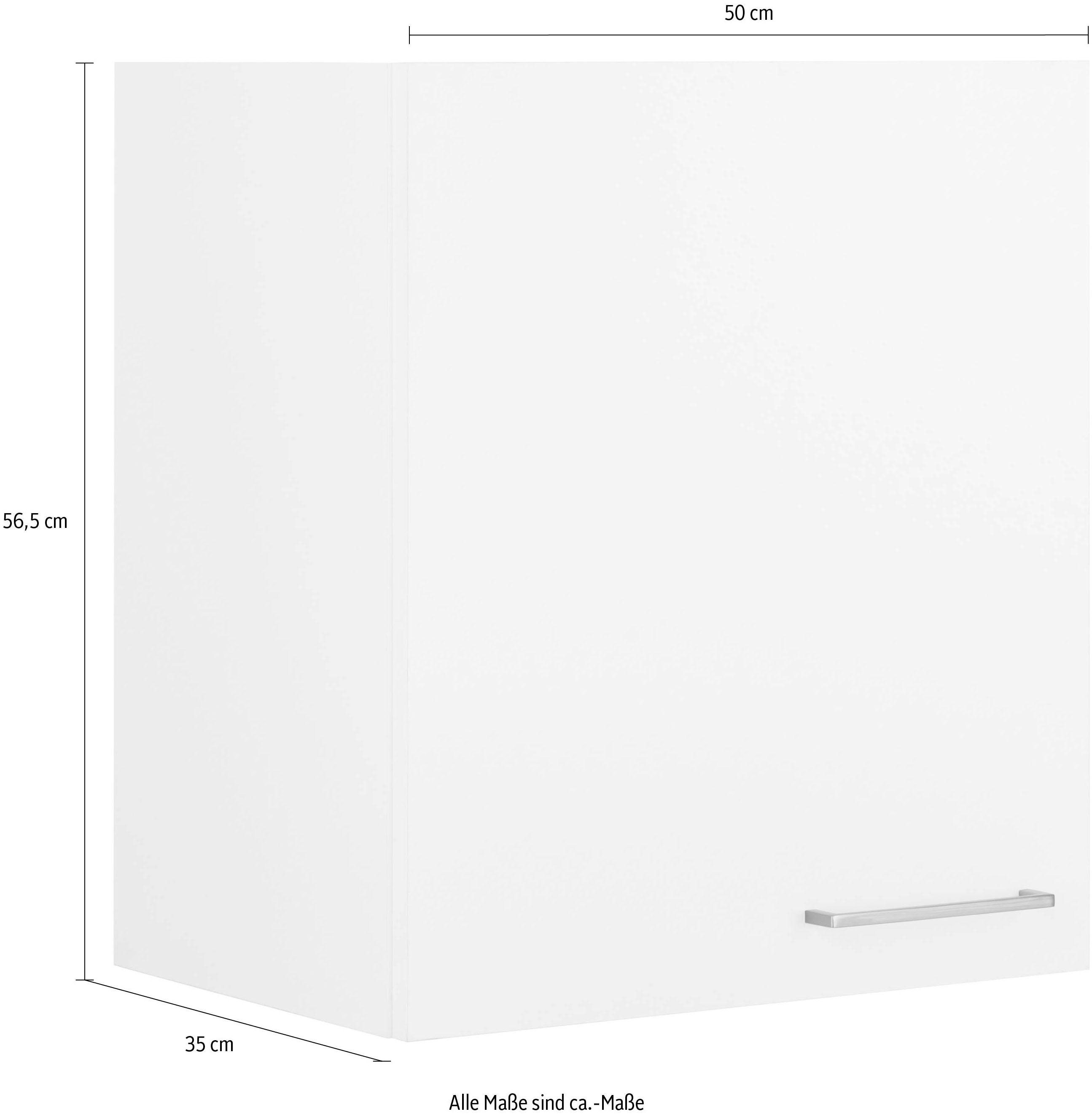 cm 50 Hängeschrank wiho Zell Küchen Breite weiß/weiß