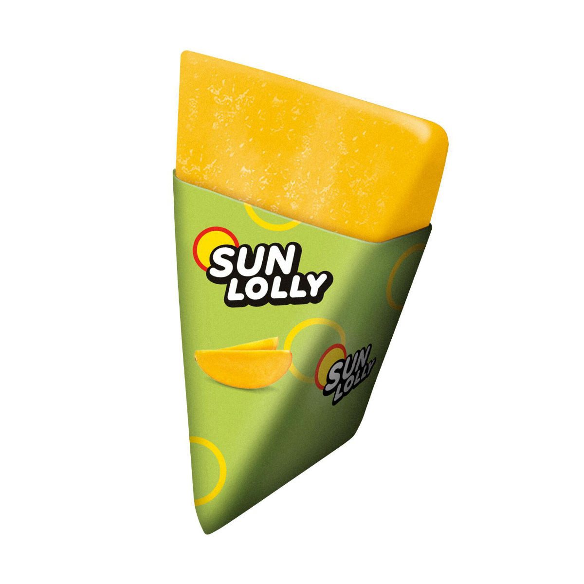 SUN LOLLY Süßigkeit, Sun Lolly Wassereis zum Selbsteinfrieren mit Mangogeschmack 8er