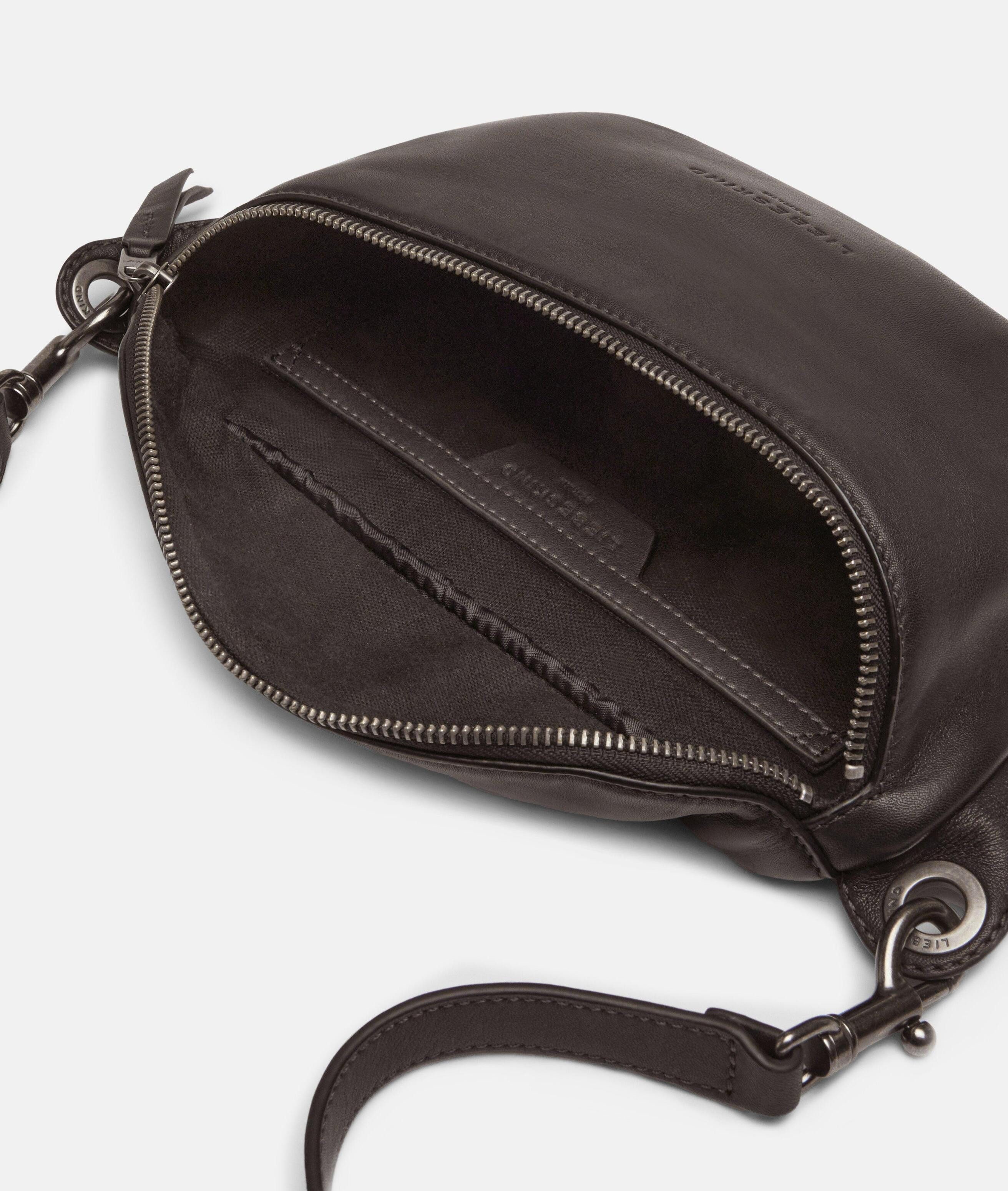 Liebeskind Berlin Gürteltasche Tavia Umhängetasche M, Geräumige Gürteltasche aus Schafsleder