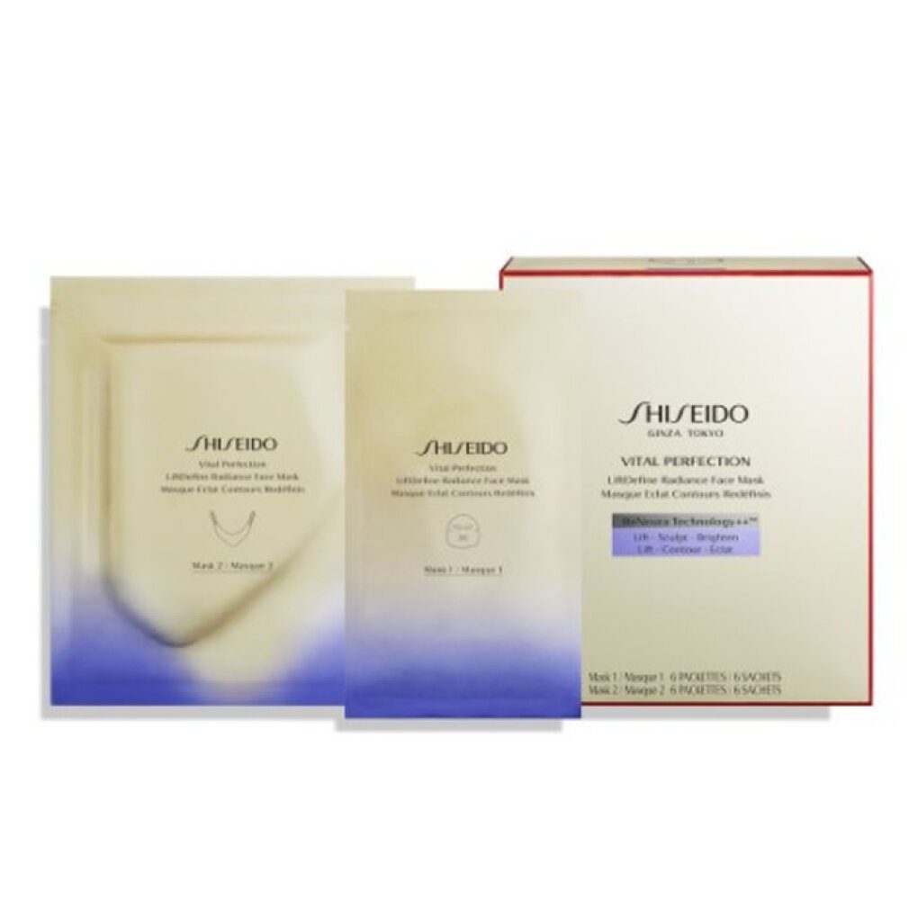 SHISEIDO Gesichtsmaske Vital Perfection Liftdefine Radiance Face Mask 1 Einheit