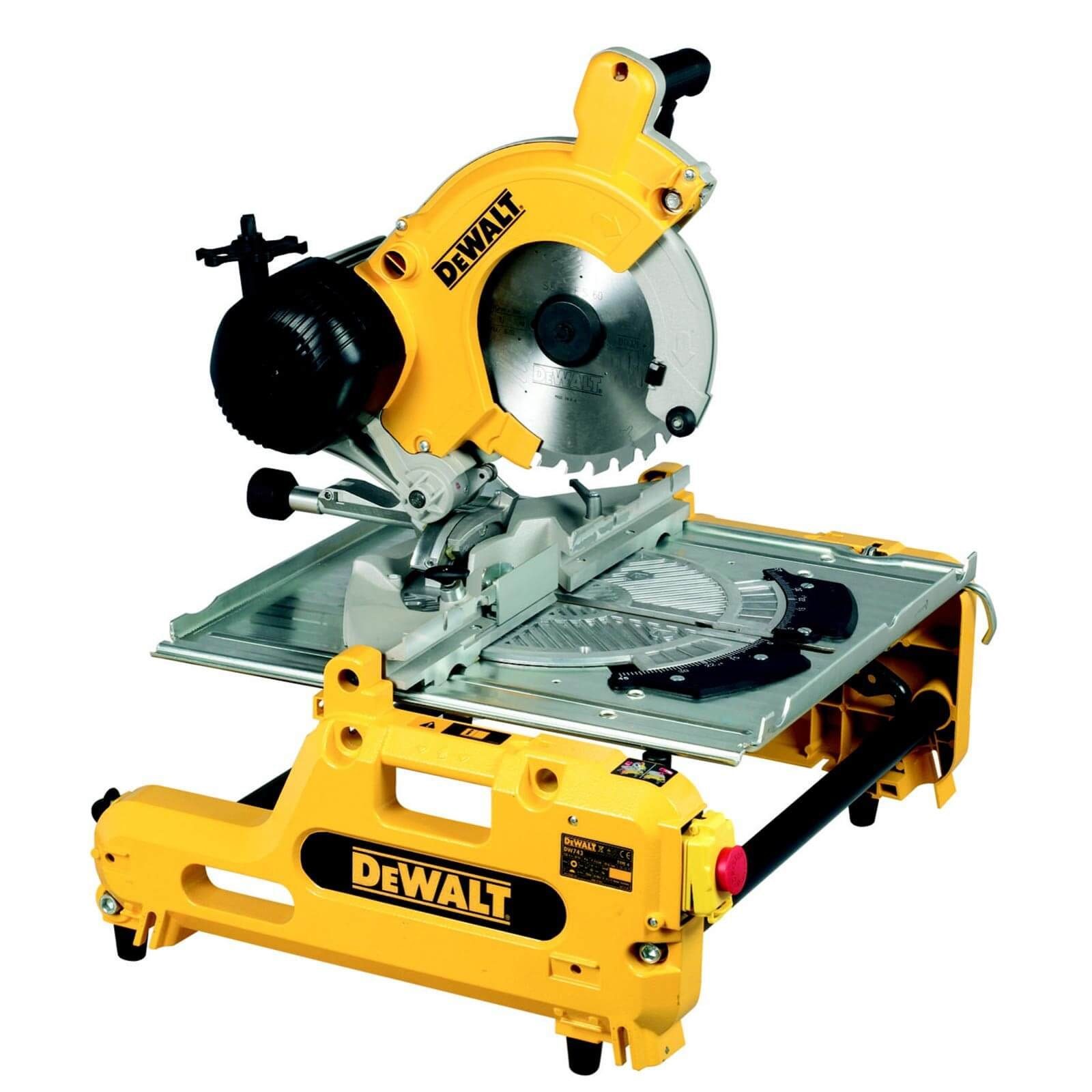 Tischkreissäge 250mm DW743N-QS Gehrungssäge Sägeblatt Kapp- Tisch- DeWALT und 2.000W DeWalt