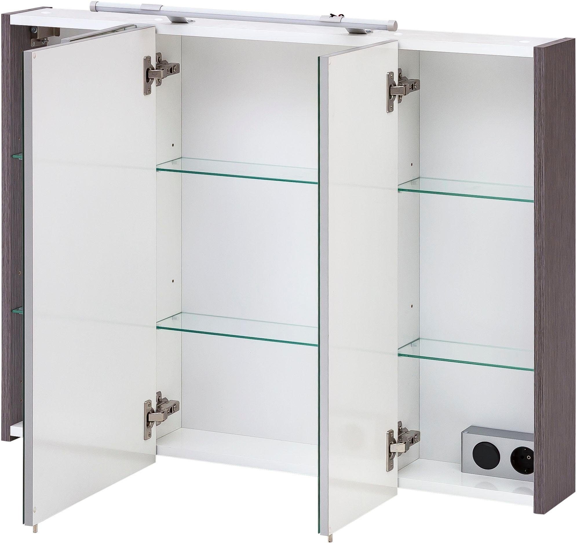 Schildmeyer Spiegelschrank Dorina, Spiegelschrank, Made in Germany, B: 90 cm Solide Verarbeitung - Dieses Produkt ist in Deutschland gefertigt