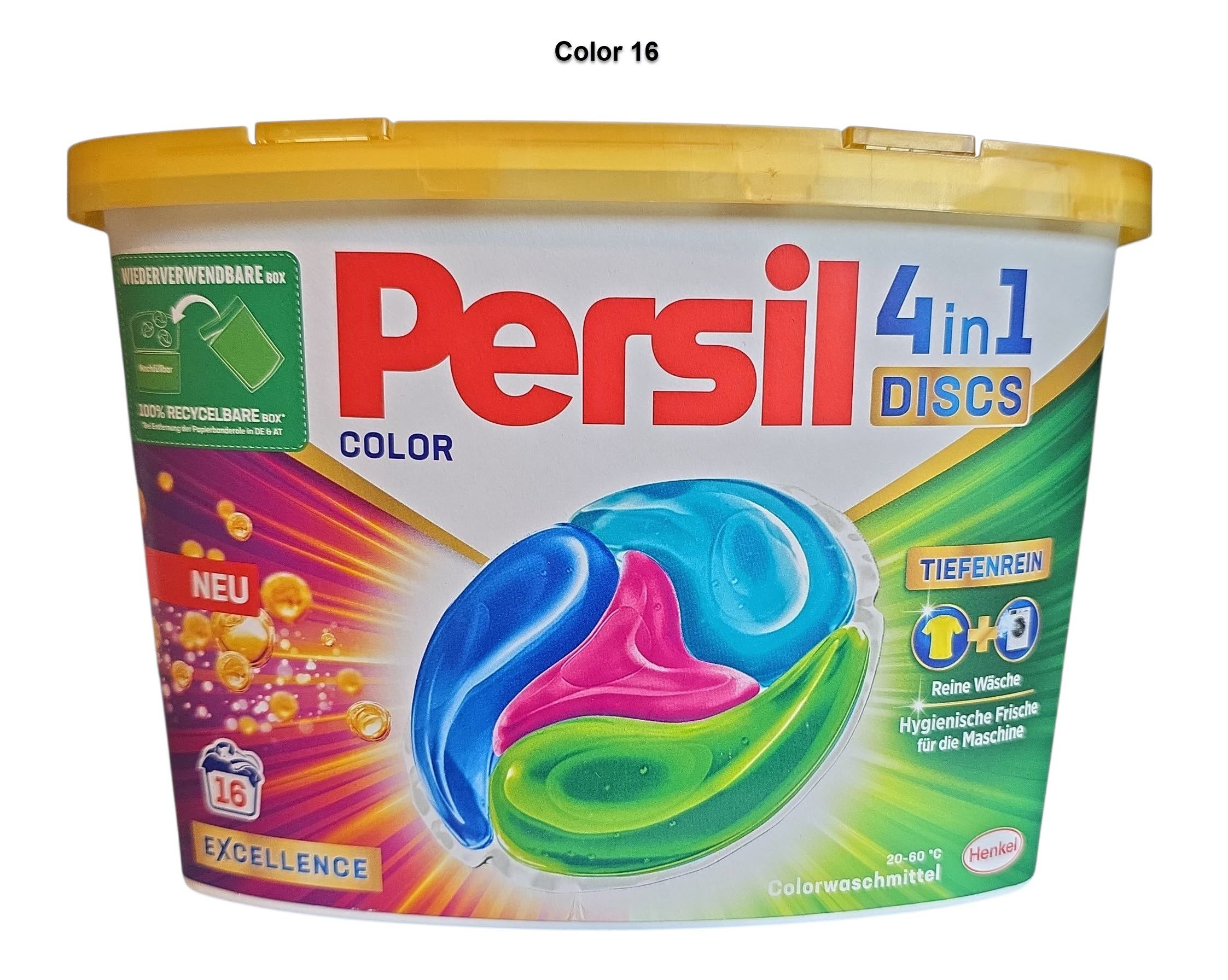 Persil Persil Discs 4 in 1 Color 20 St. Pods Colorwaschmittel (16-St)