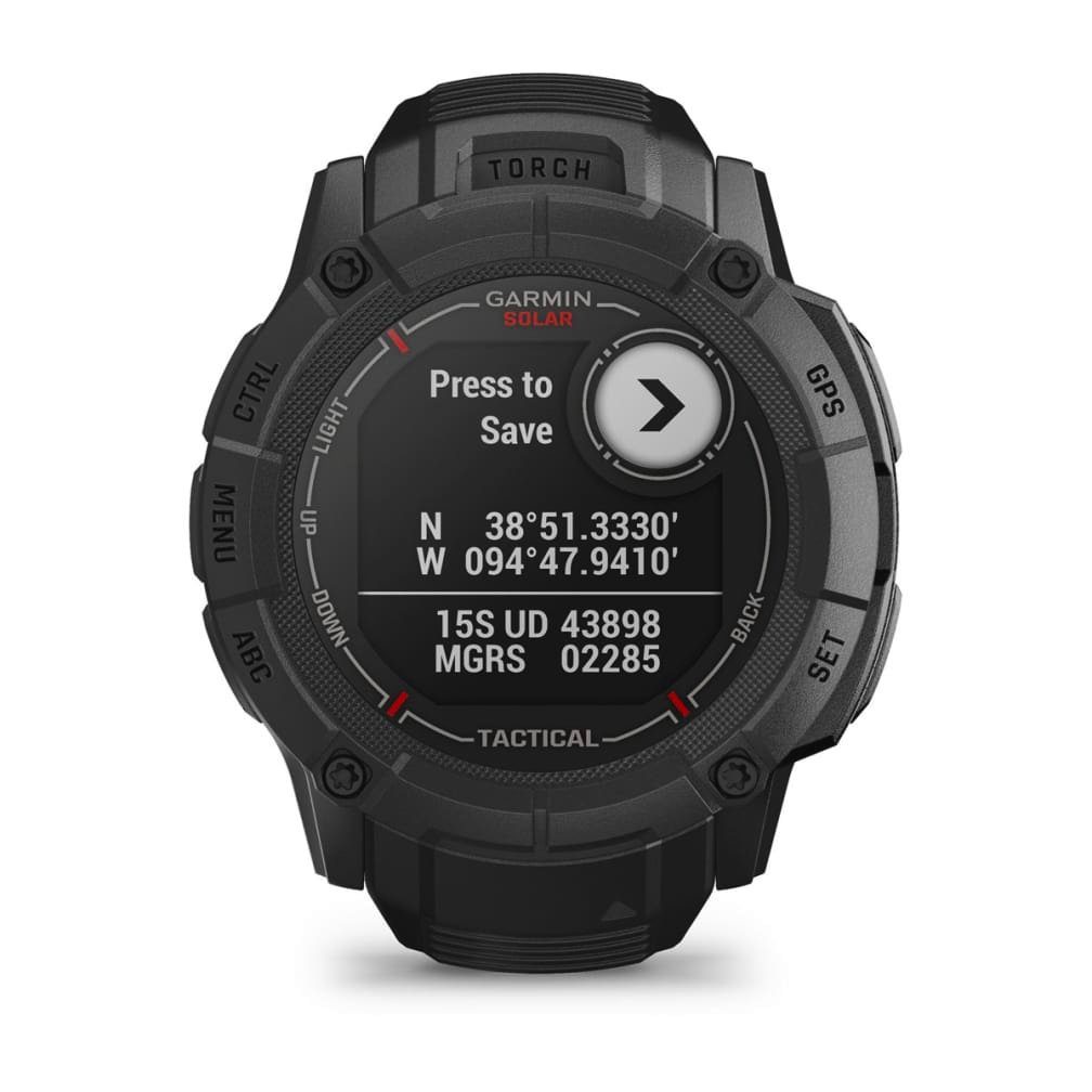 Solar cm/1,1 (2,8 Tactical | 2X Proprietär) Zoll, Smartwatch Garmin Schwarz Edition schwarz Instinct