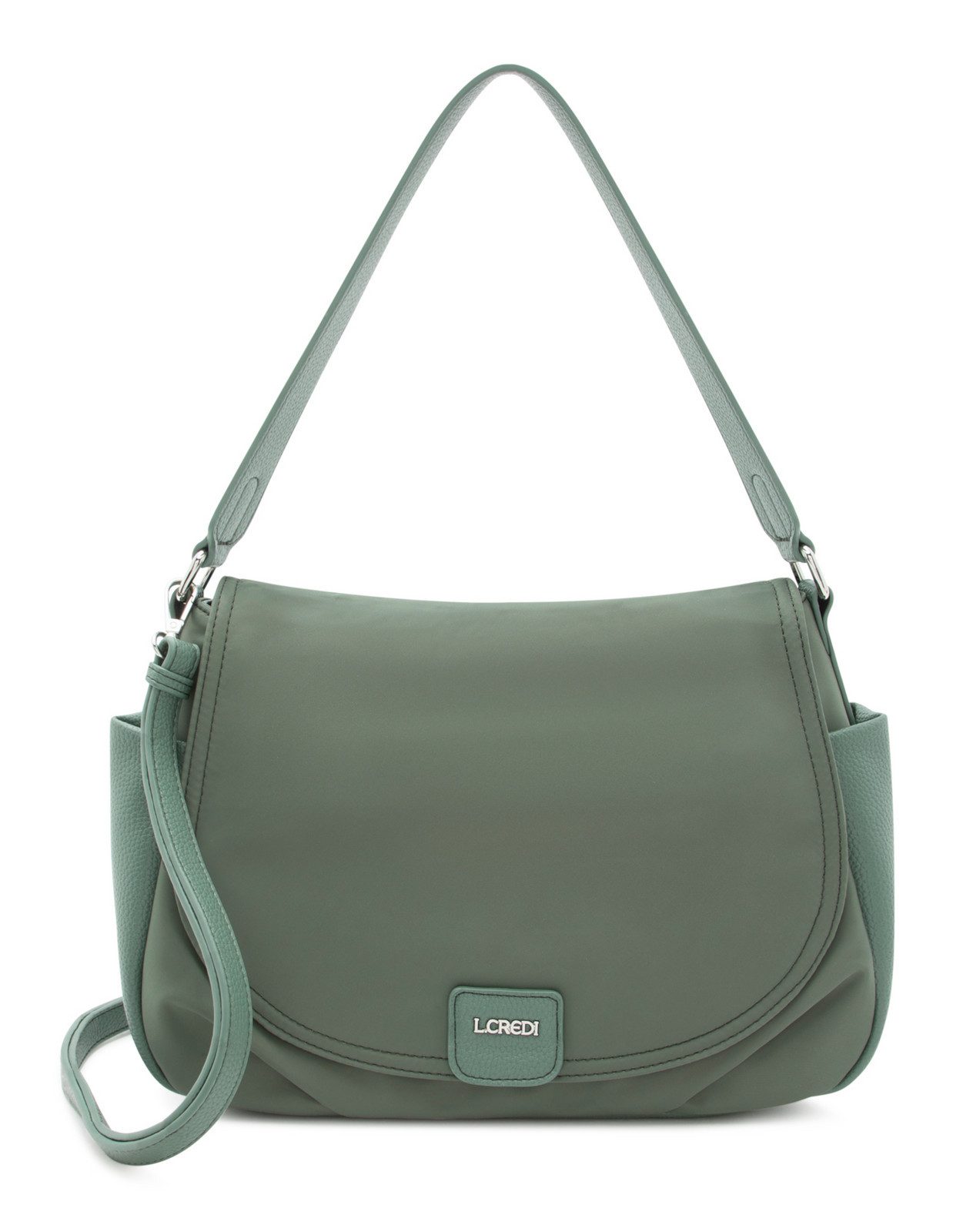 L. CREDI Schultertasche Flapbag