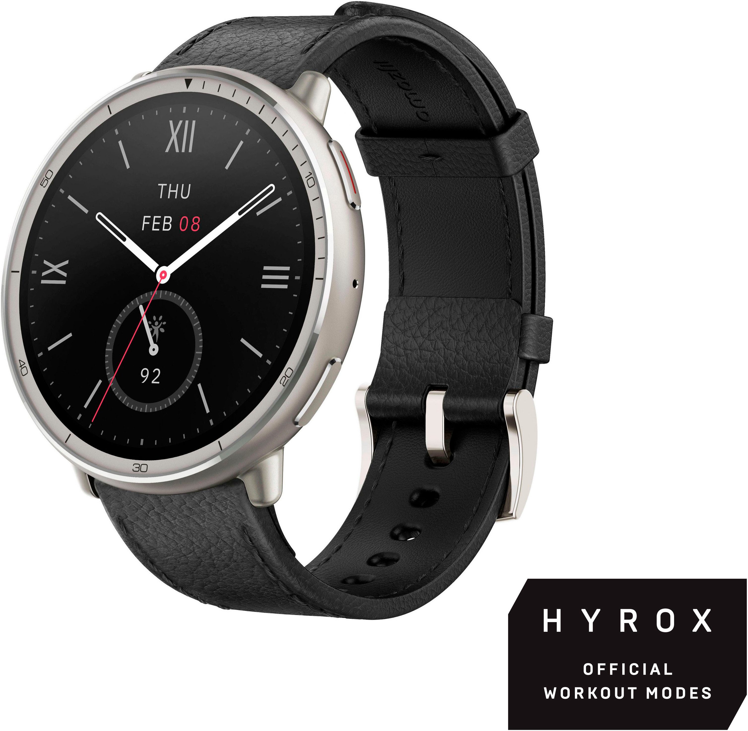 Amazfit Active 2 Premium Smartwatch (1,32 Zoll, Zepp OS), Hyrox Race Mode