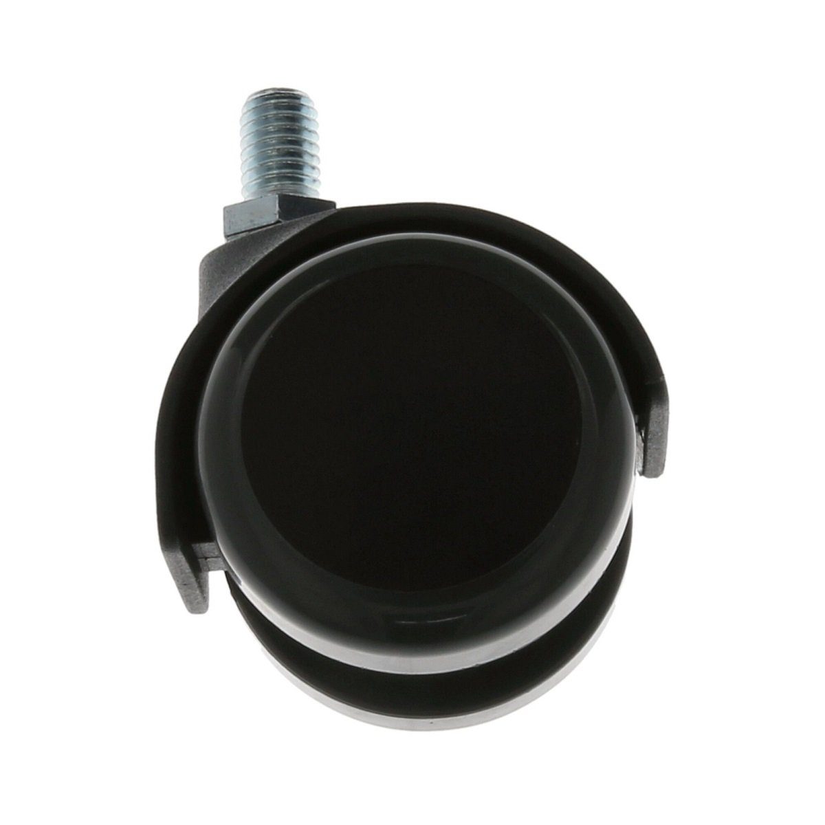 MS Beschläge Möbelrolle Ersatzrollen für Möbel 50mm Rollen mit Gewinde, (1-St) – Bild 2 von 4