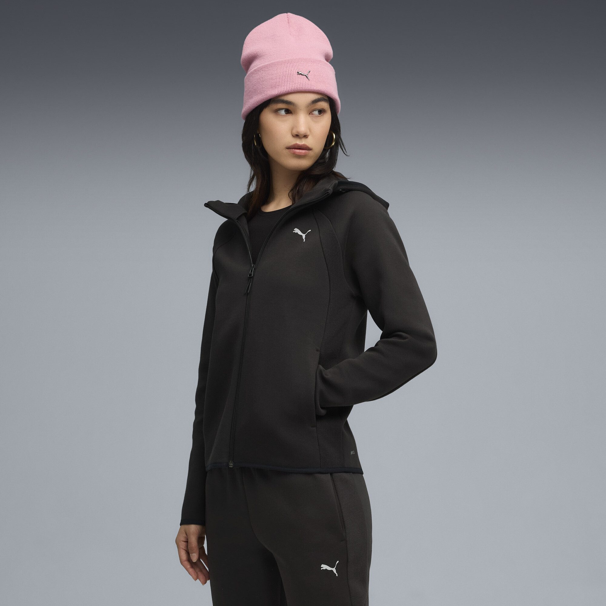 PUMA Sweatjacke EvoStripe Kapuzenjacke Damen günstig online kaufen