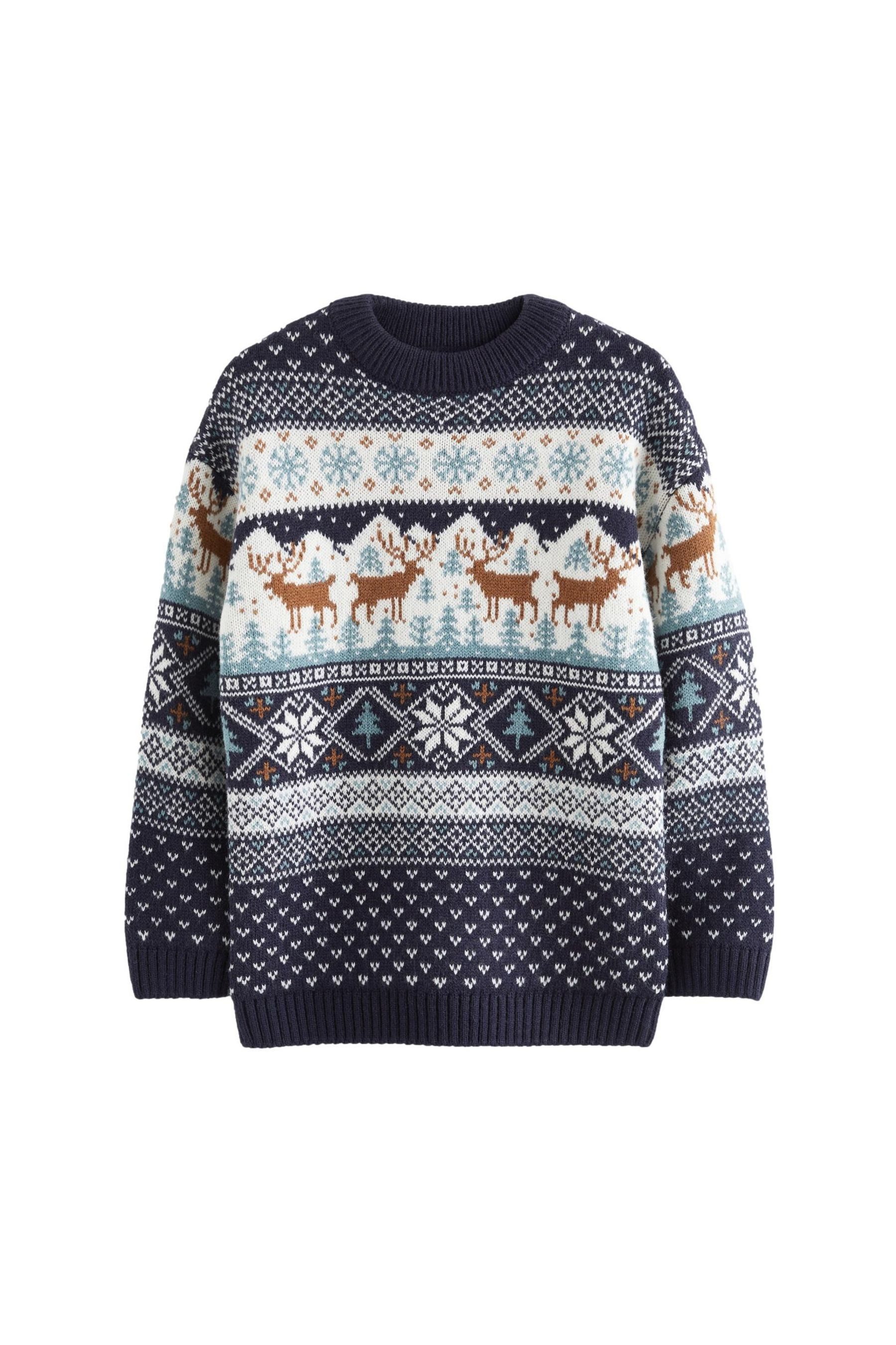 Next Rundhalspullover Weihnachtspullover (1-tlg), Rundhalspulli