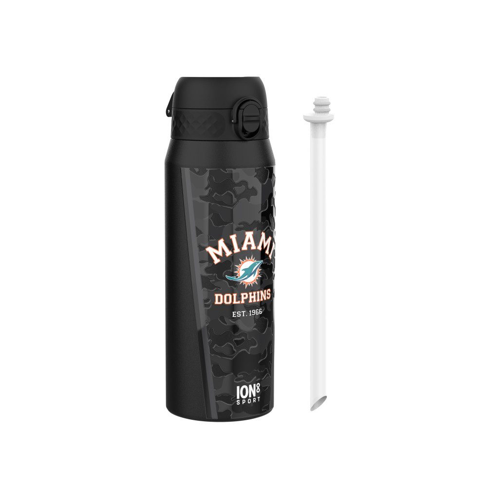 Miami Dolphins Trinkflasche Miami Dolphins Steel Water Bottle 750ml