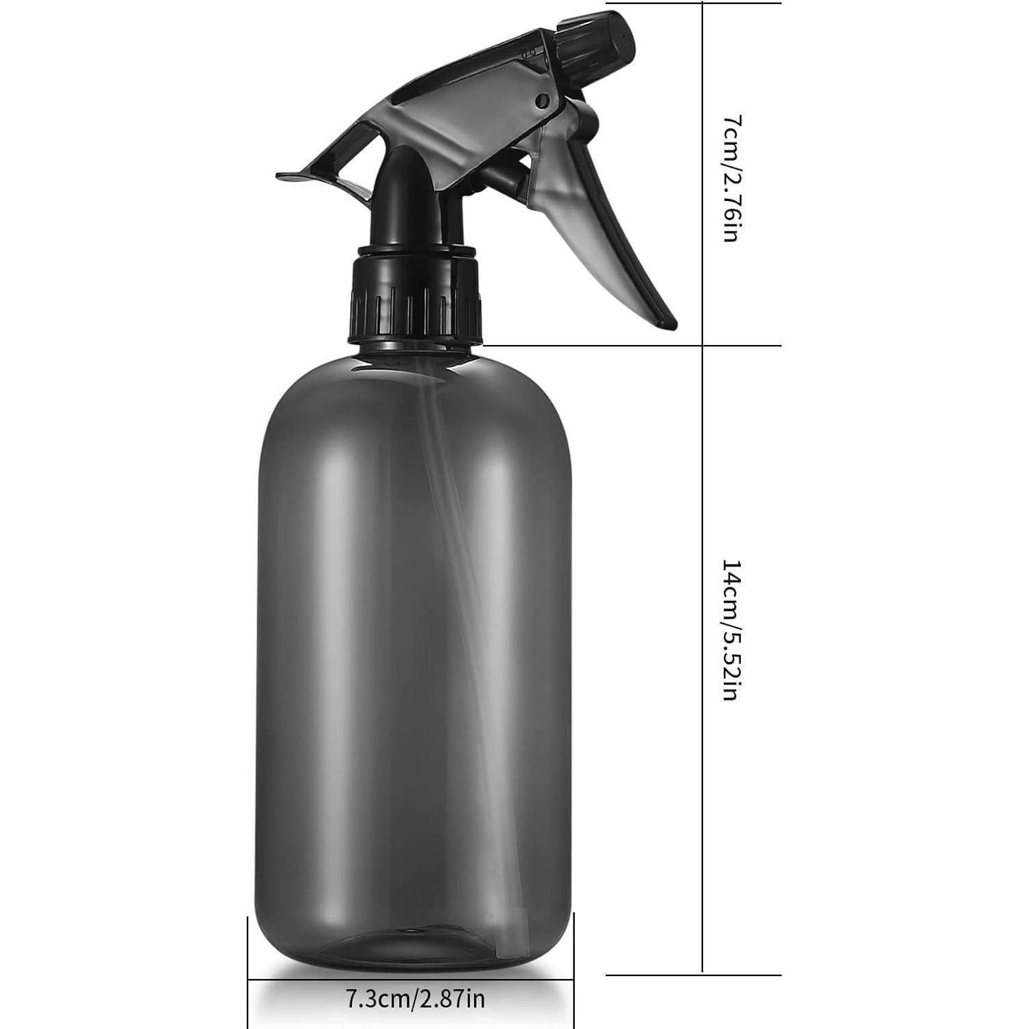 LuxusKollektion Sprühflasche 3er Set Sprühflaschen 500 ml - Leer Pflanzen Haare Kunststoff