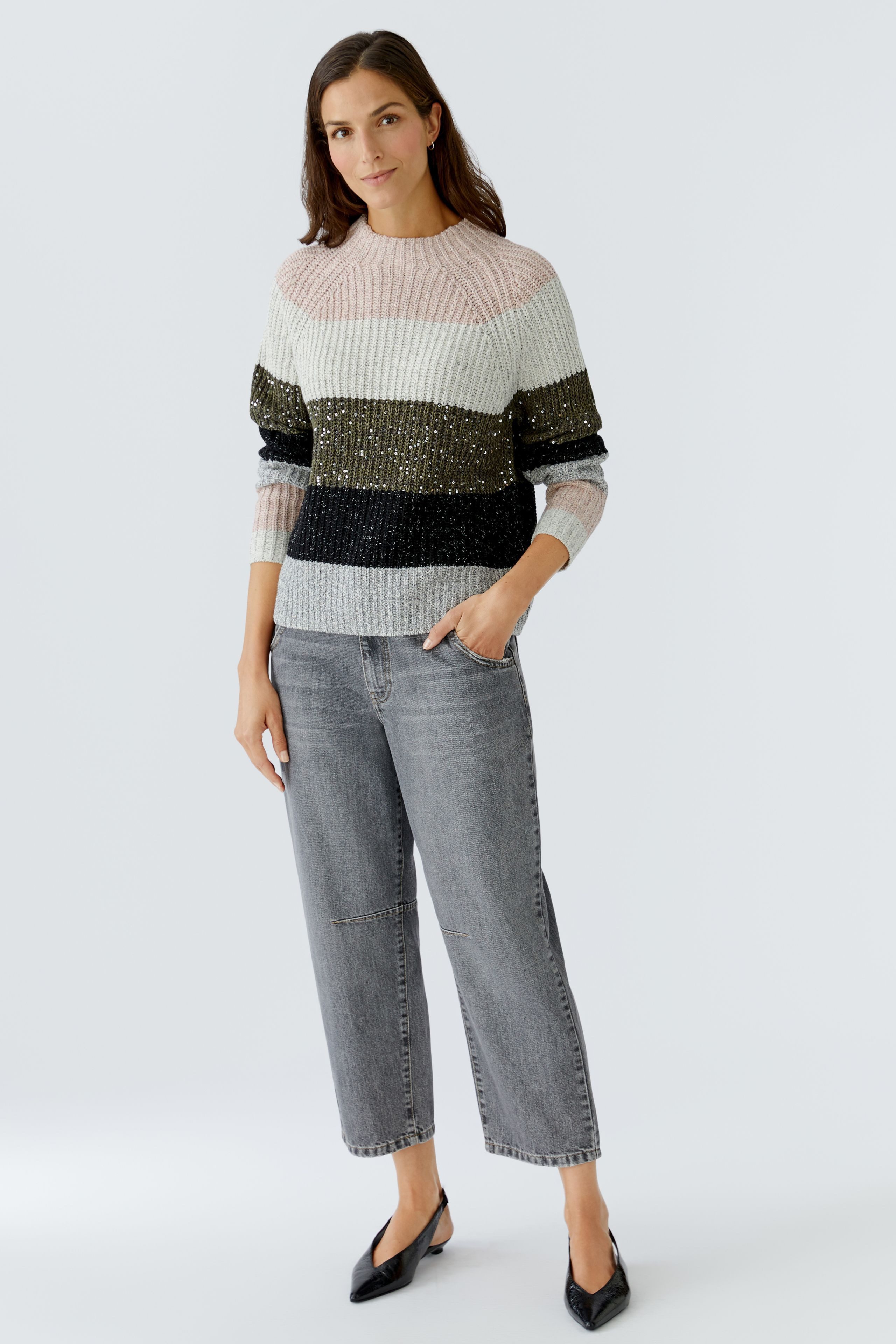 Oui Wollpullover