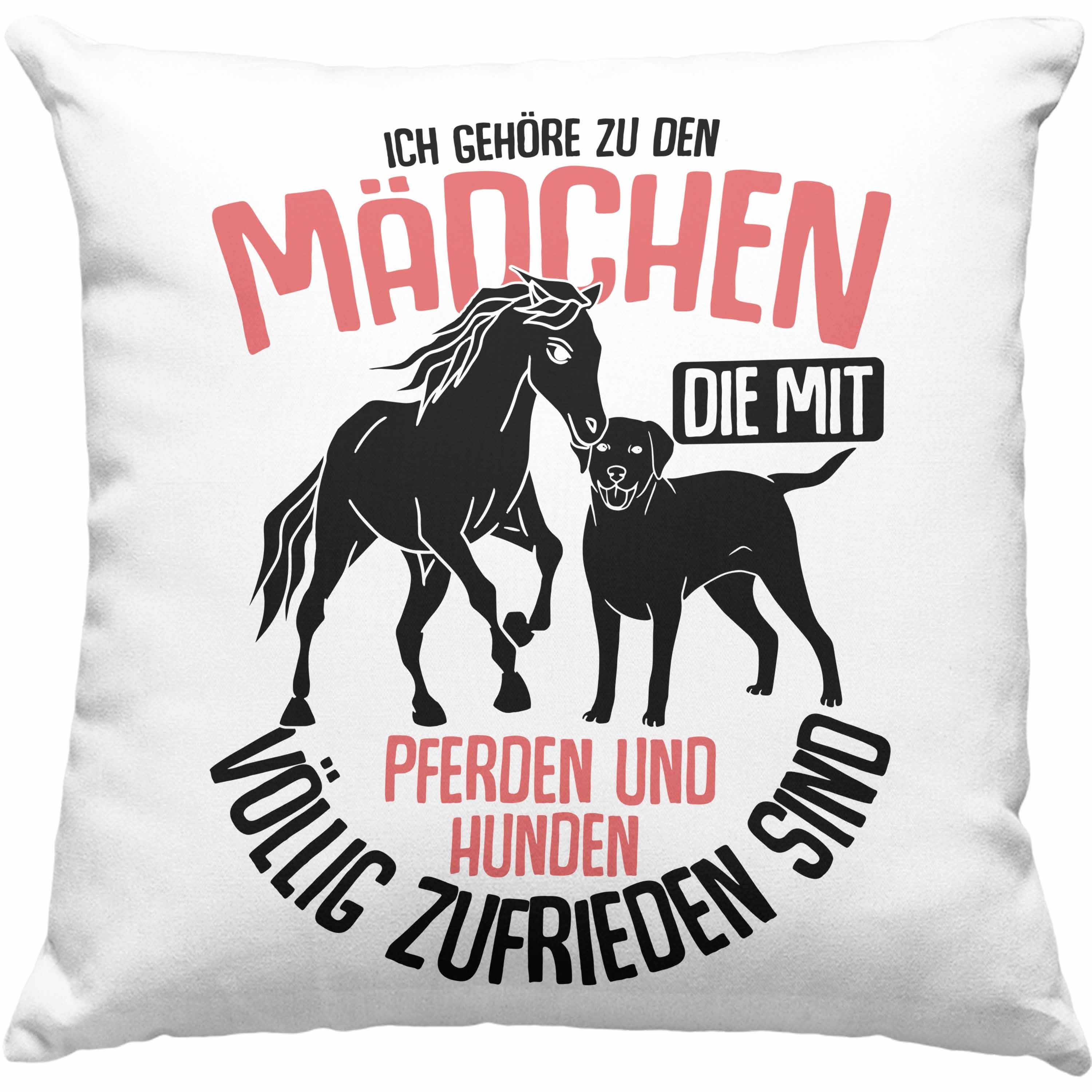Dekokissen Trendation - Lustige Reiter Sprüche Geschenk Kissen Reiterin Pferde Mä