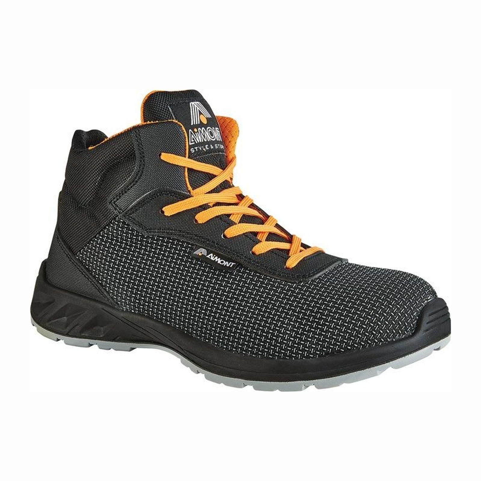 AIMONT AIMONT Sicherheitsstiefel Diamont AVANGER Größe 42 schwarz / oran... Arbeitsschuh