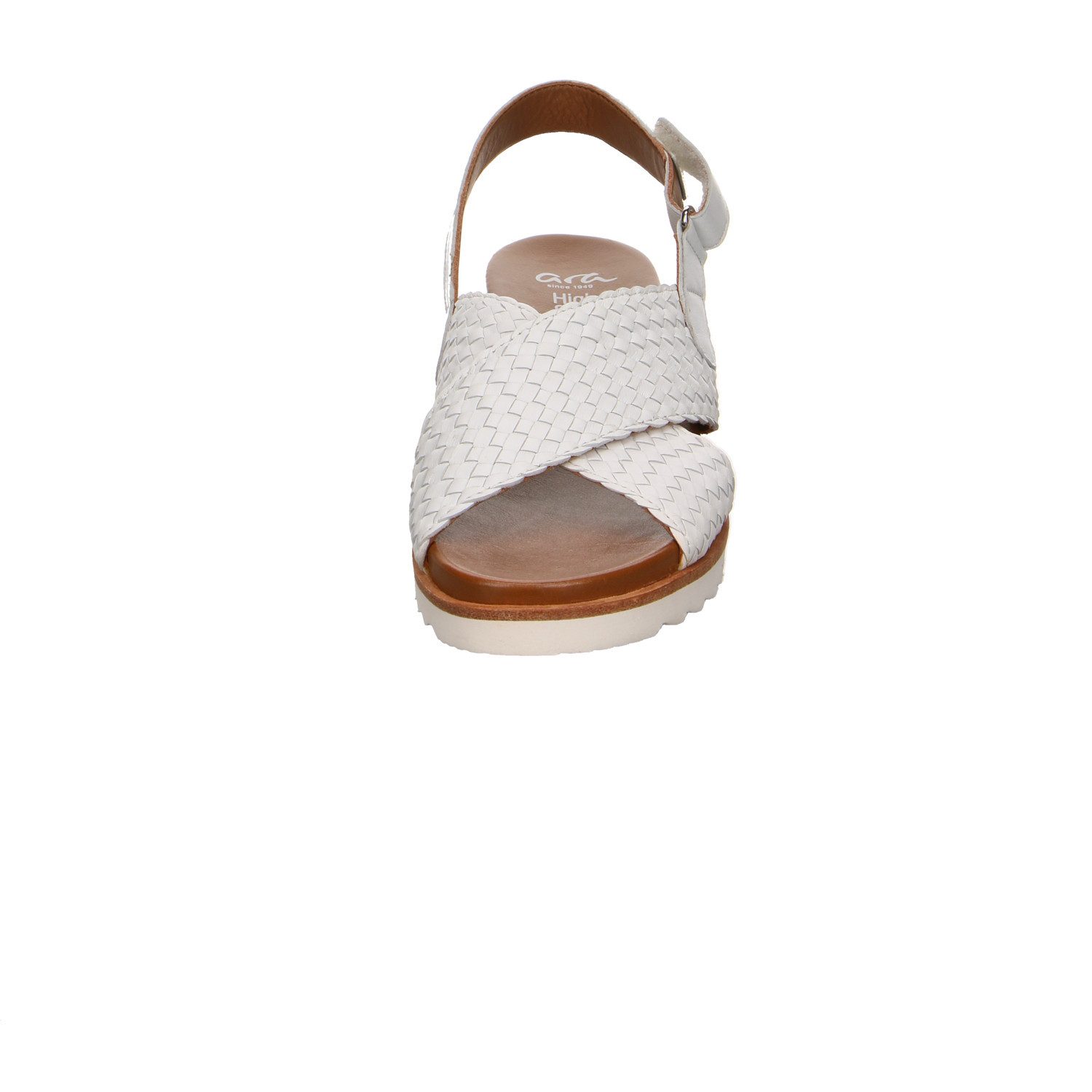 Ara Ara Leder Comfort Sandale weiss Trekkingsandale