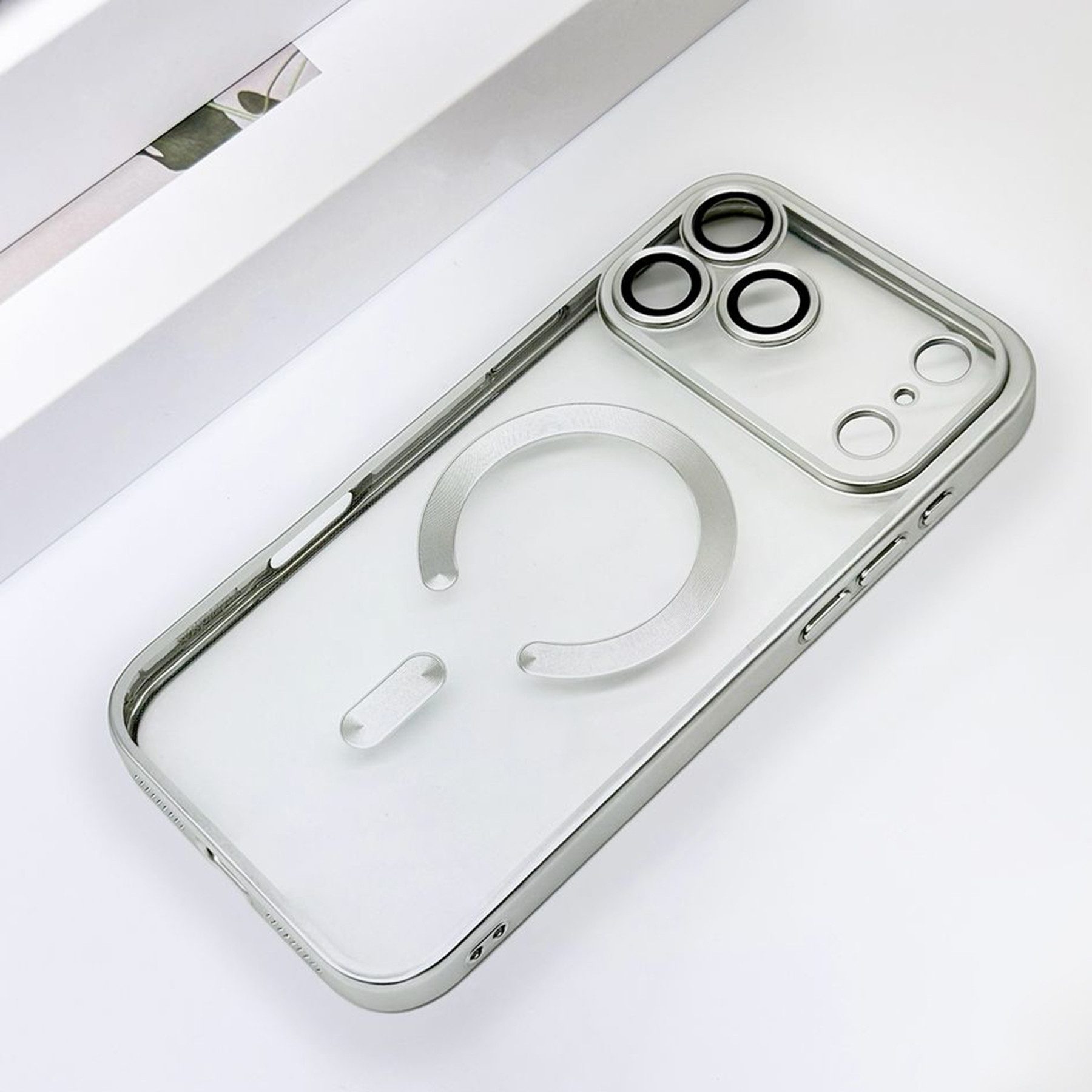 Wörleonline Handyhülle für iPhone 17 Pro / iPhone 17 Pro Max mit integriertem Kameraschutz 6,3 Zoll, in passendem Farbton zur Originalfarbe, MagSafe kompatible  – Bild 4 von 4