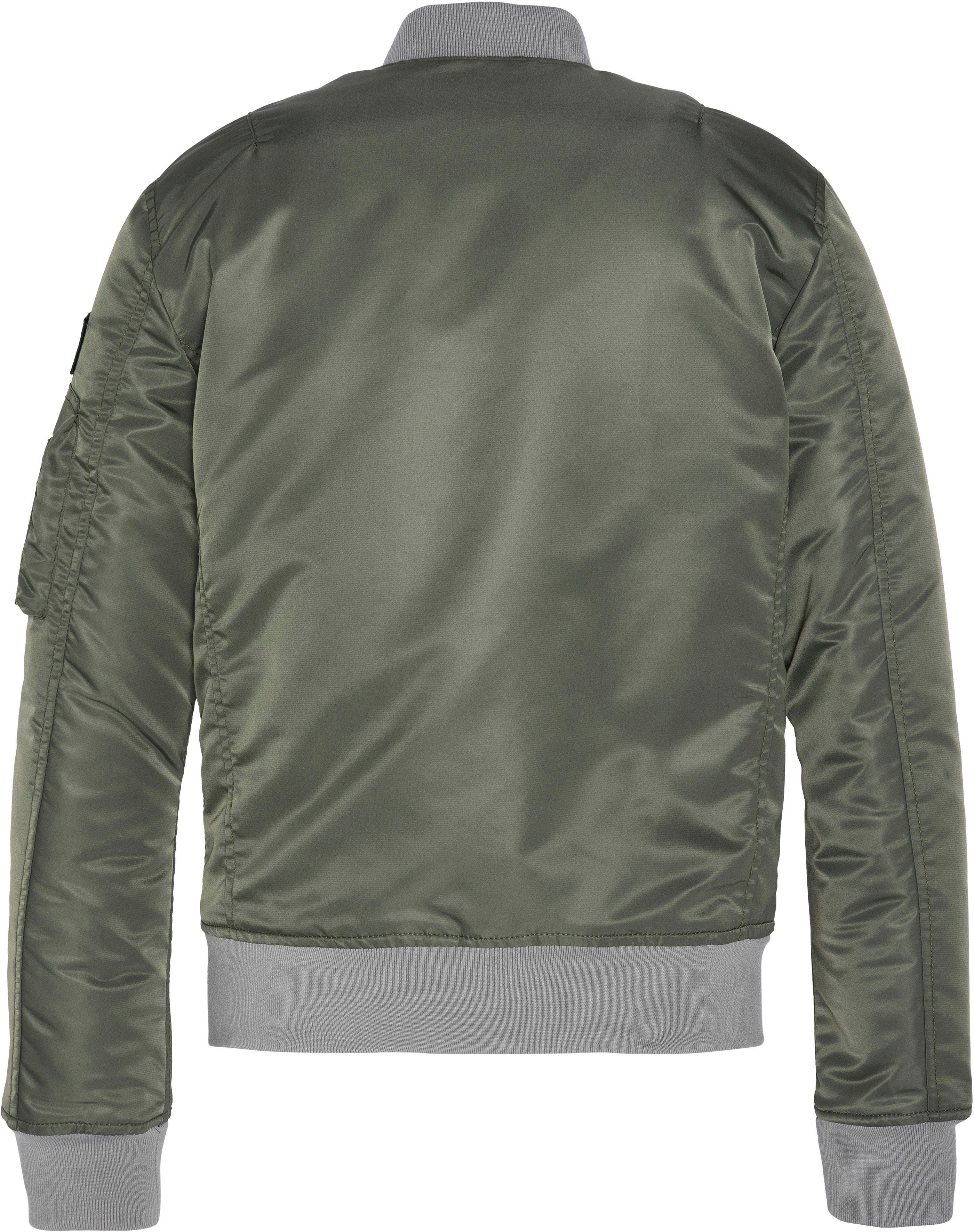 Schott NYC Bomberjacke mit zusätzlichen Armtaschen günstig online kaufen