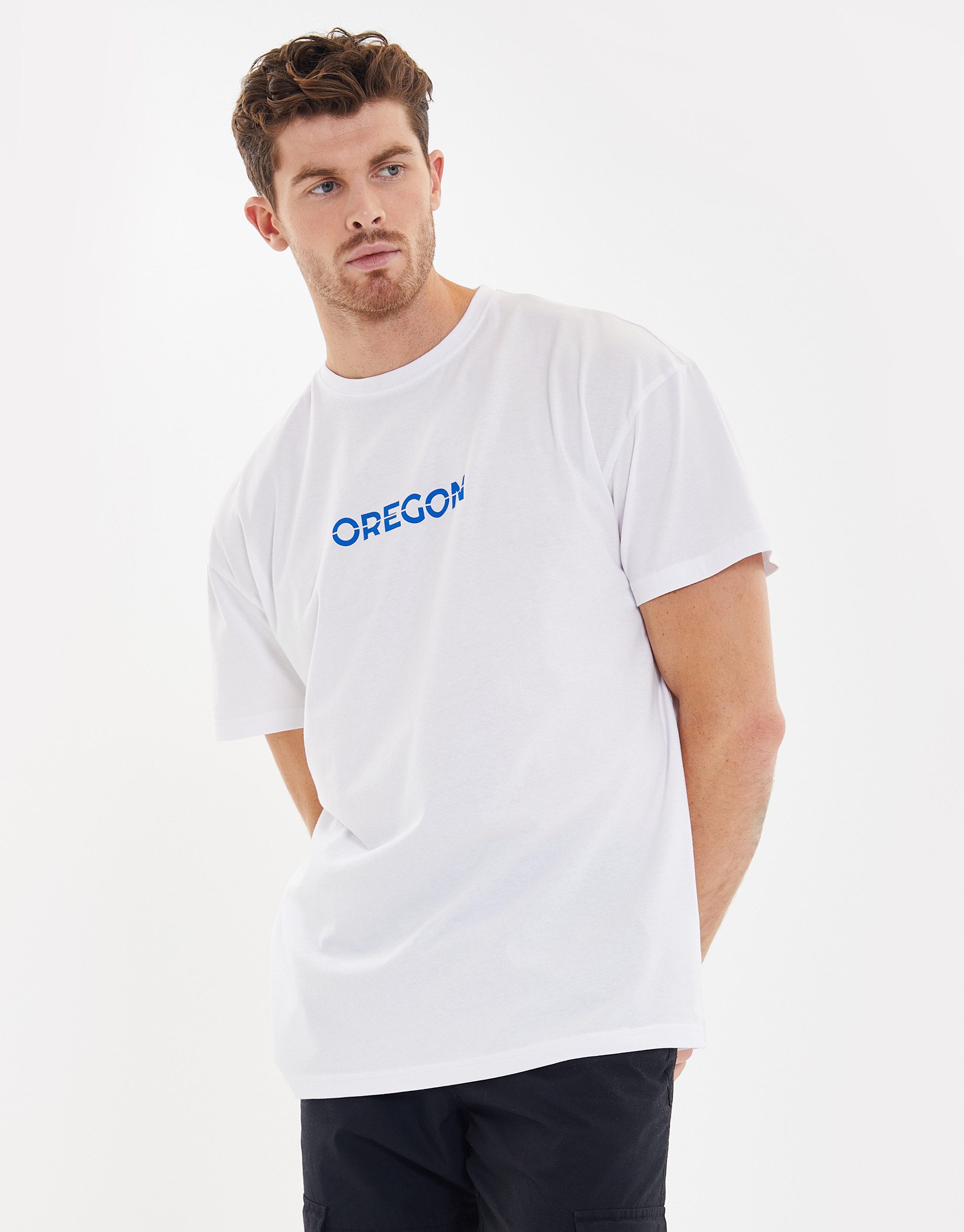 Threadbare T-Shirt THB Tee Oversized Clearing (1-tlg) mit Logo Print