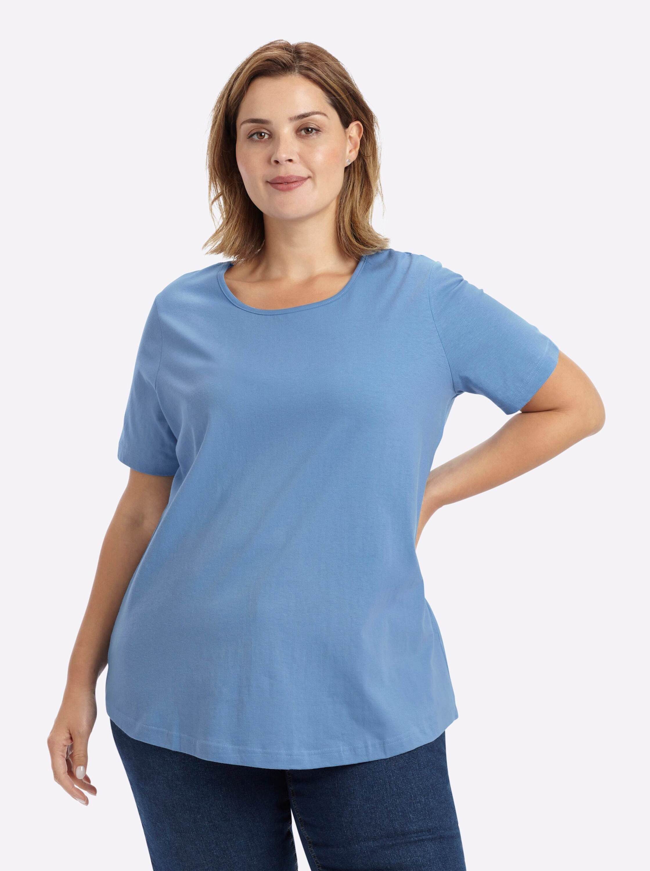 Sieh an! T-Shirt Doppelpack Shirts Kurzarm (2-tlg)