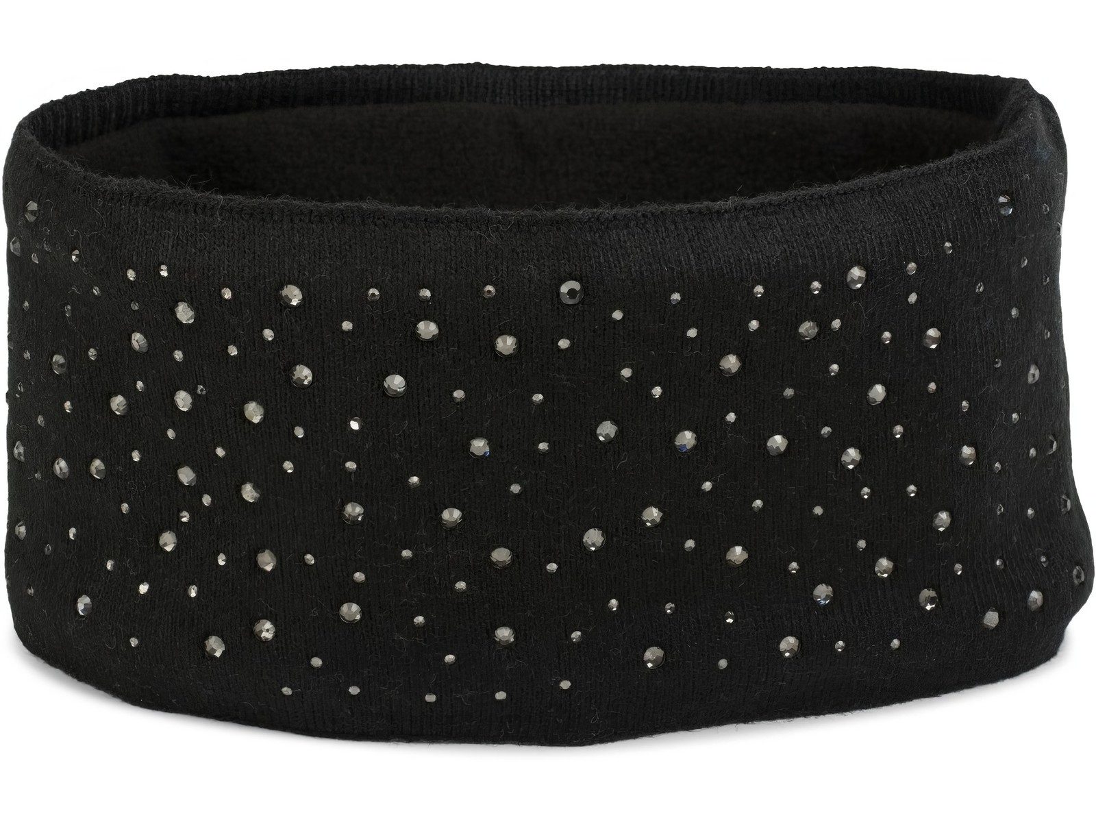 styleBREAKER Stirnband Feinstrick Stirnband mit Strass (1-St) günstig online kaufen