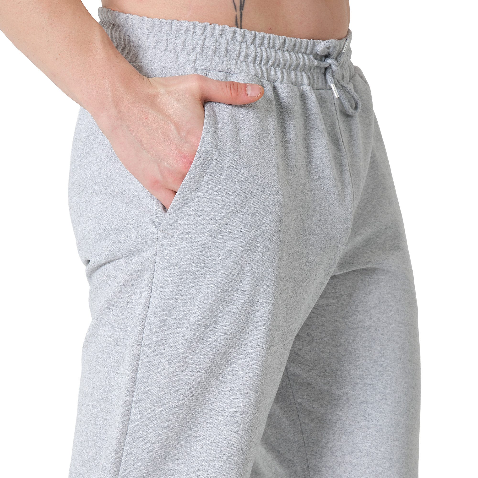 Smith & Solo Jogginghose Herren, Sporthose Trainingshose, Baumwolle Laufhose Elastikbund mit Tunnelzug