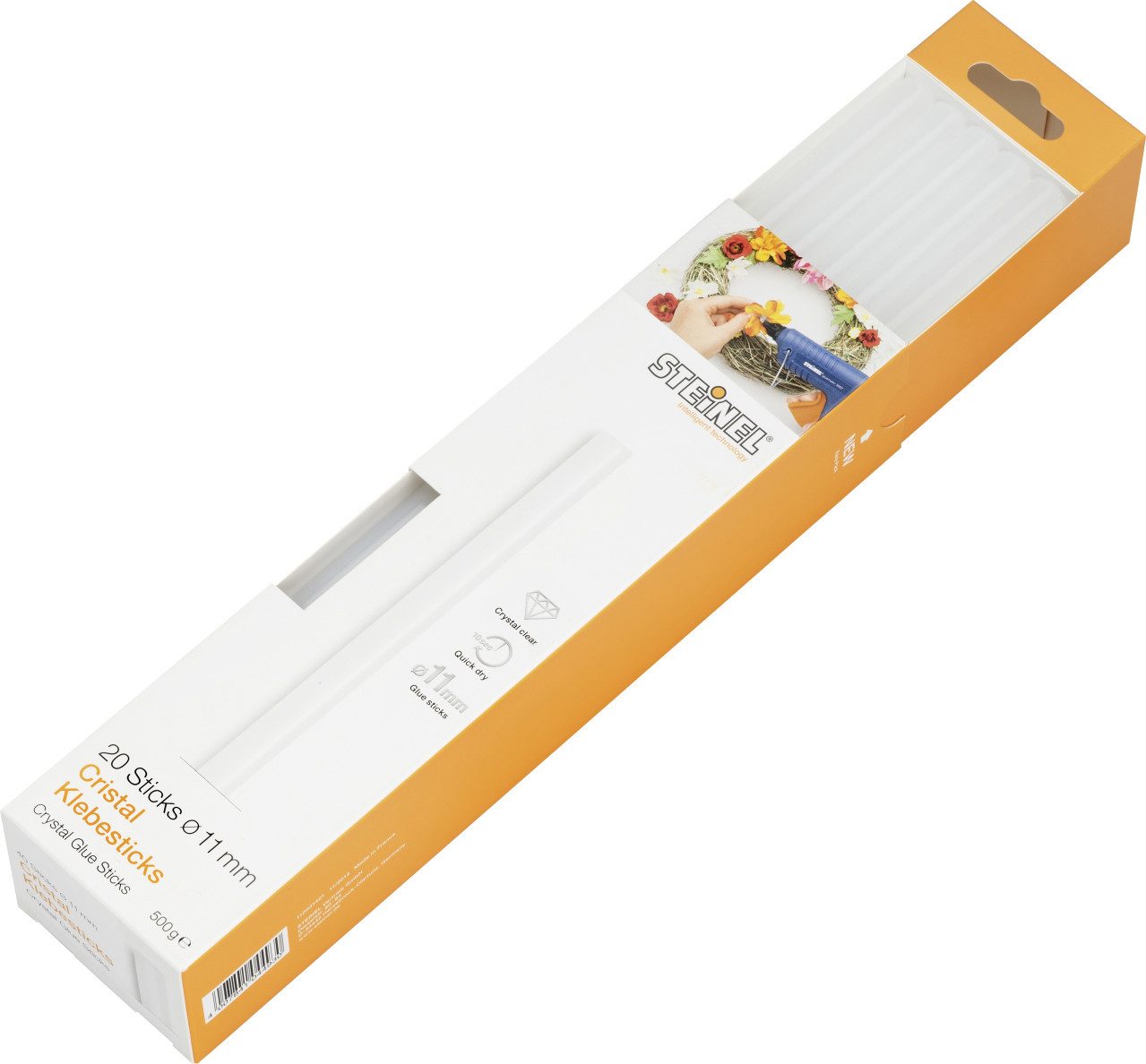 steinel Heißklebepistole Steinel Klebesticks Ø 11 mm, klar (Cristal), 20
