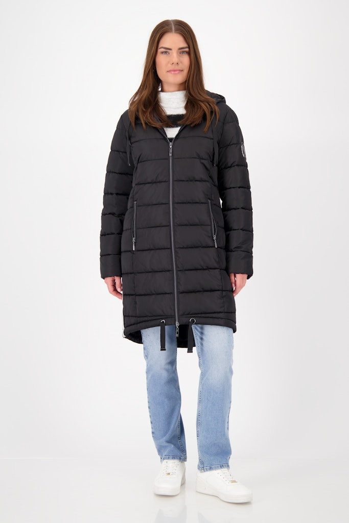 Monari Allwetterjacke Steppmantel mit Lurexstreifen & günstig online kaufen