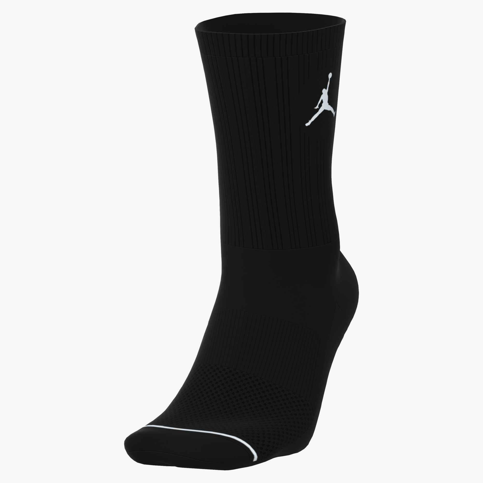 Nike Funktionssocken U J ED CUSH PLY CREW 6PR - 144 für Basketball, mit Elasthan, mit Polsterung rund um den Fuß