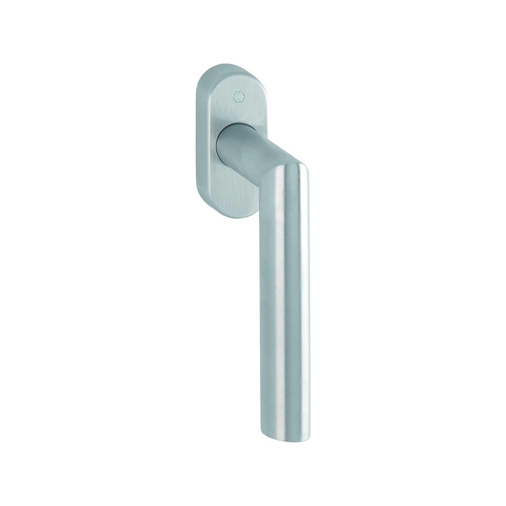 HOPPE Fenstergriff HOPPE DK-Fenstergriff Amsterdam E0400/U30 mit ovaler Rosette, VK7x24,F