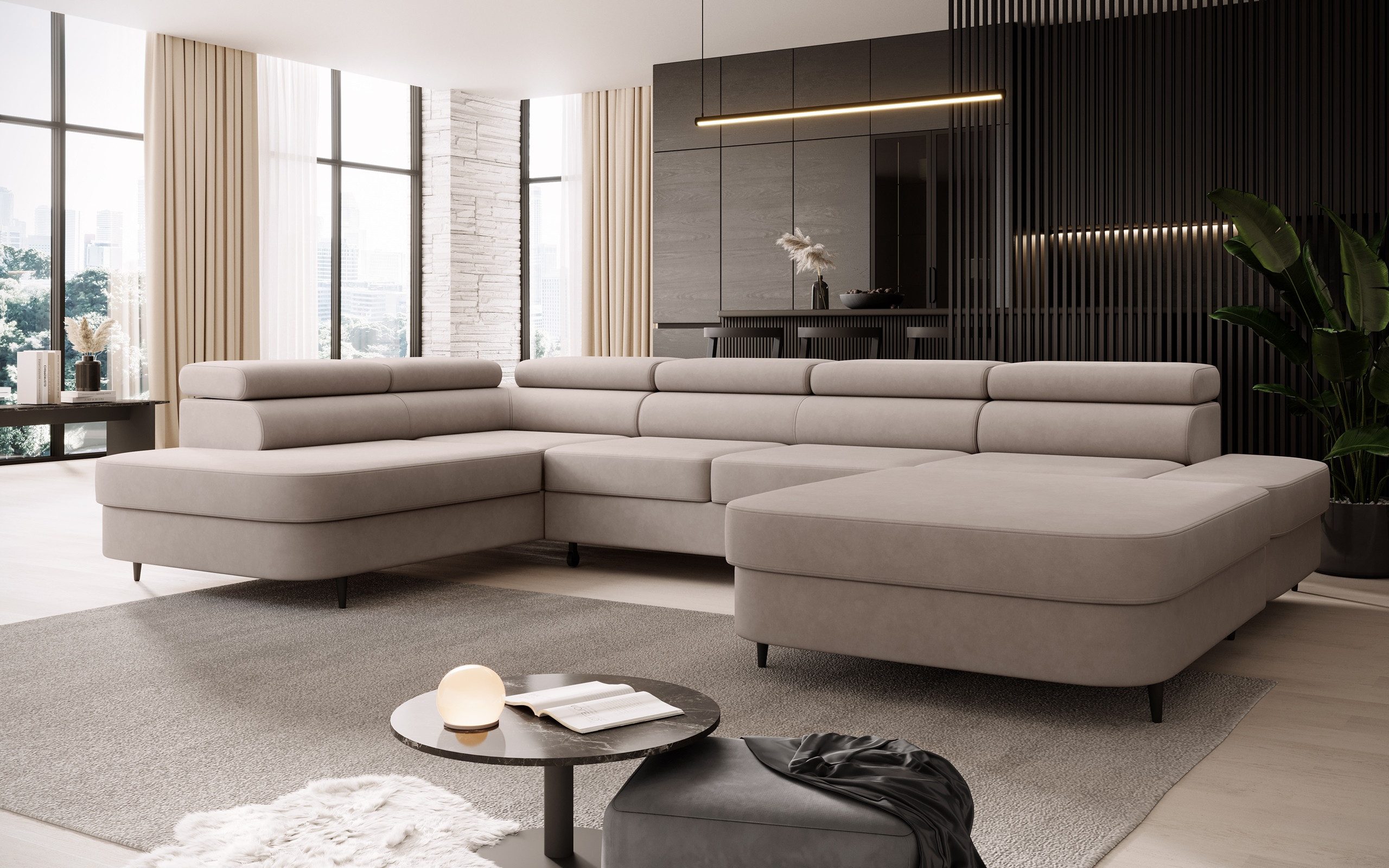 NEXT COLLECTION Ecksofa Priam U, mit günstig online kaufen