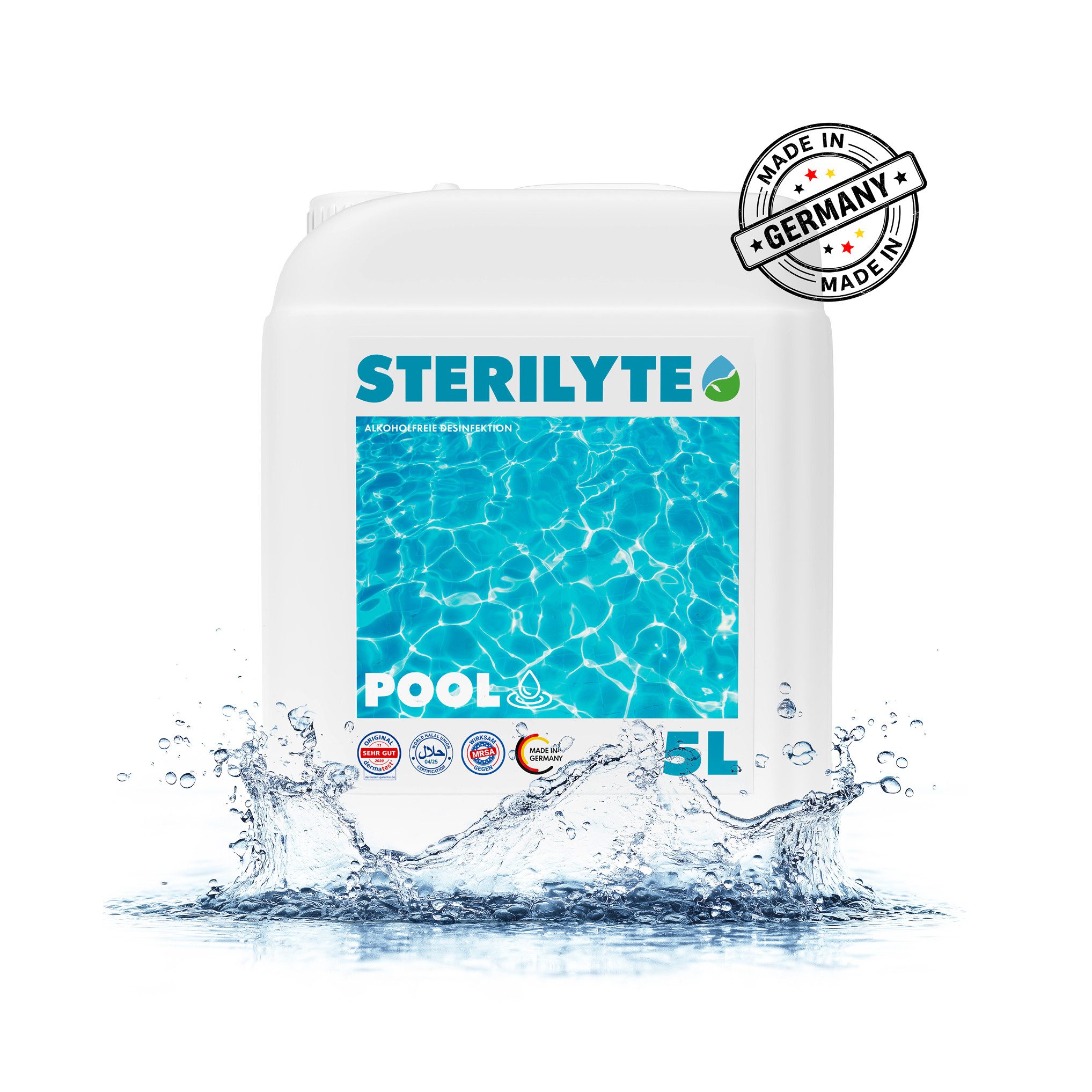 Sterilyte Poolpflege Pool-Desinfektion – Sauberes Wasser, sorgenfreier Badespaß