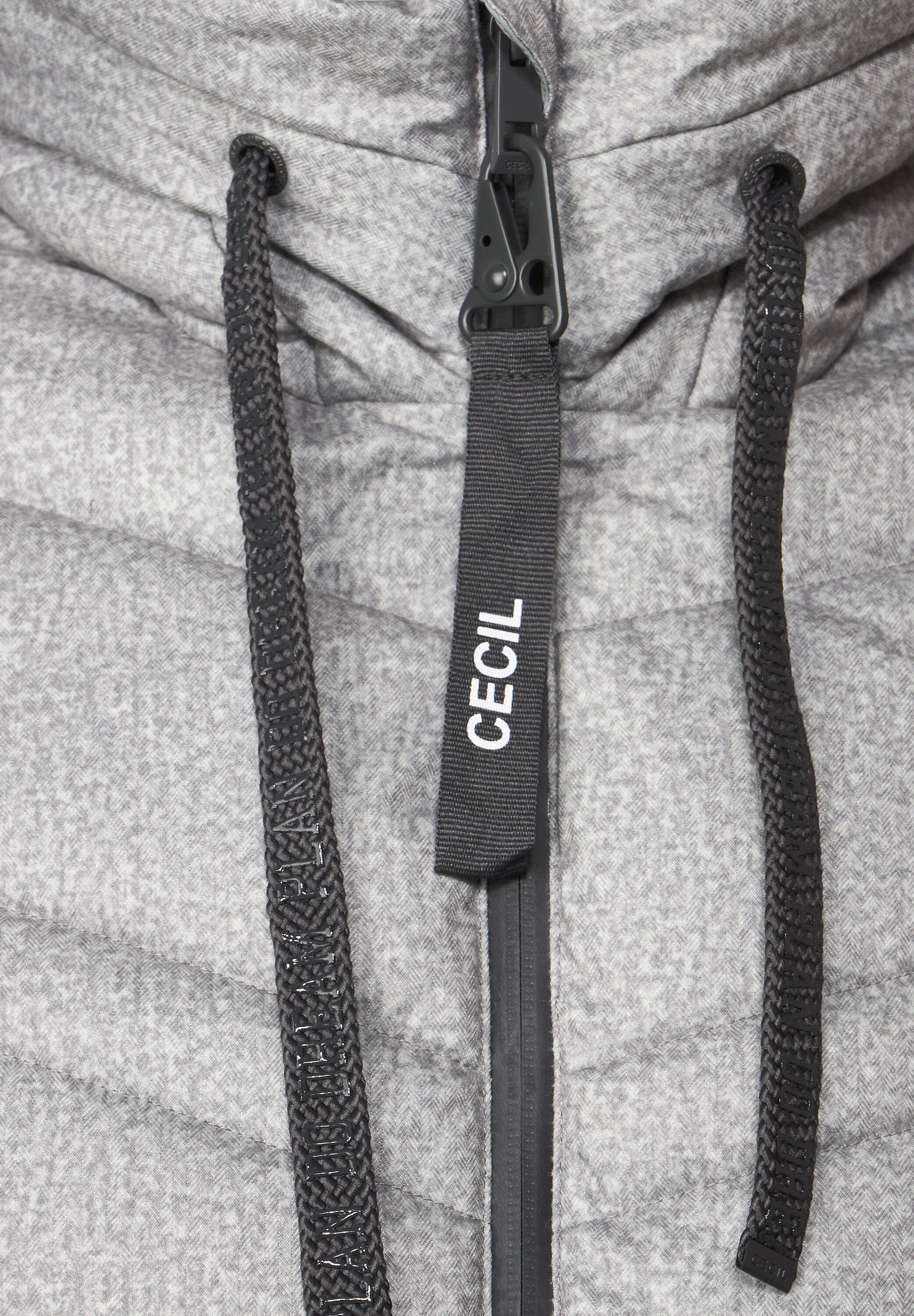 CECIL Steppmantel mit Kapuze mit Tunnelzugband