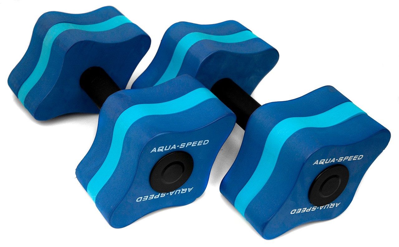 Aqua Speed Schwimmhilfe Aqua Hanteln für Wassergymnastik Leicht & widerstandsfähig (Ideal für Aqua-Fitness, Reha & Muskelaufbau – gelenkschonendes Training), Ergonomische Griffe für sicheren Halt bei intensiven Wasser-Workouts